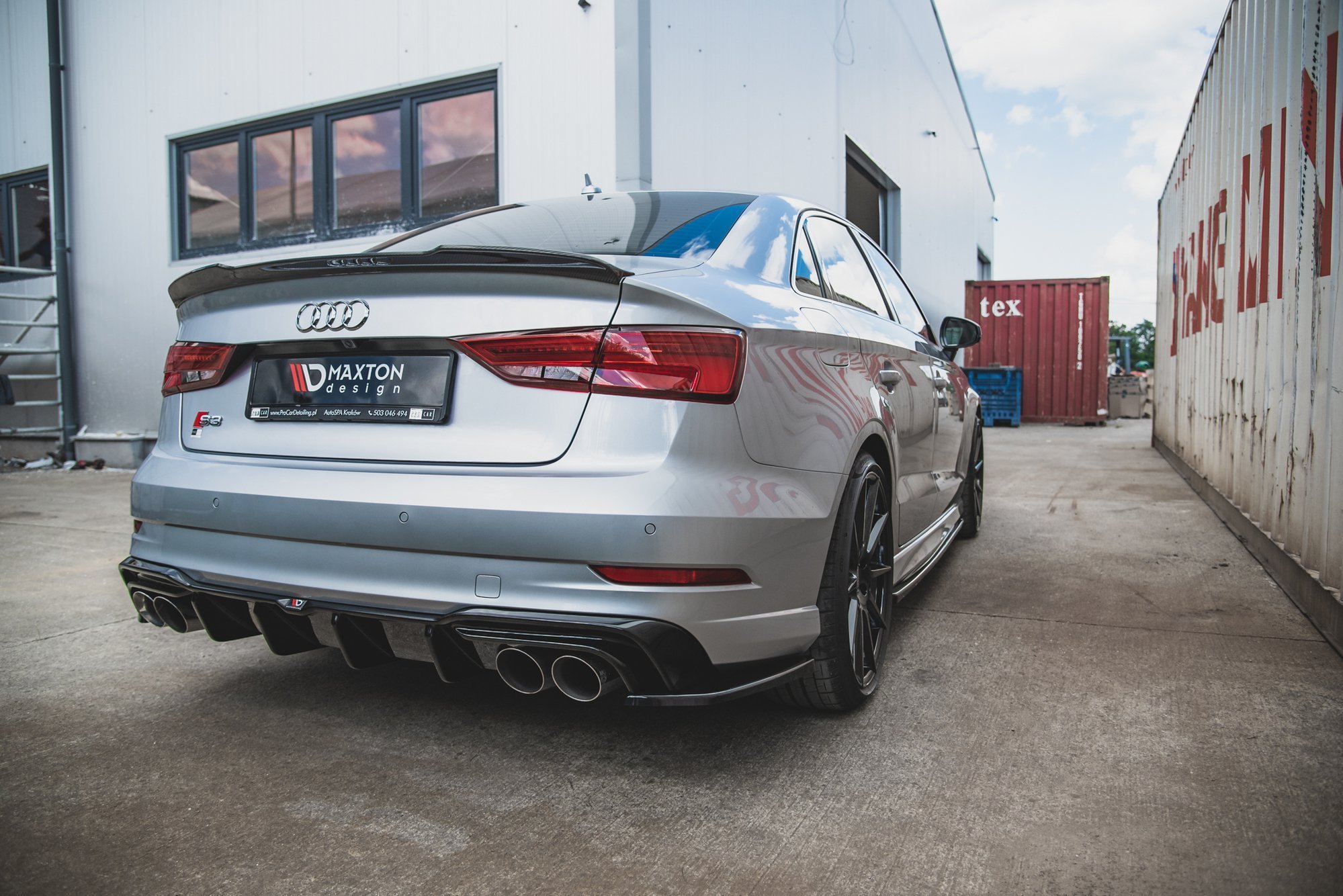 Rear Valance Audi S3 Sedan 8V Facelift - Image 4
