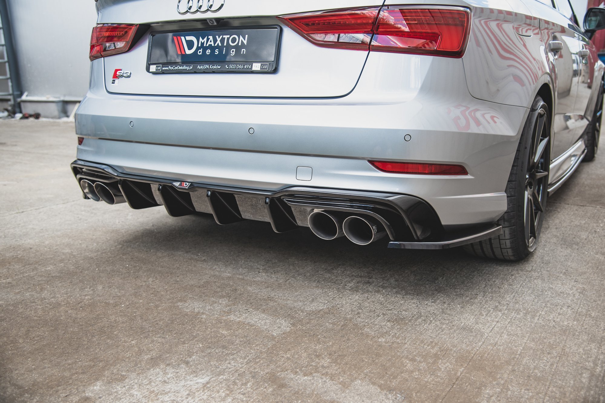 Rear Valance Audi S3 Sedan 8V Facelift - Image 6