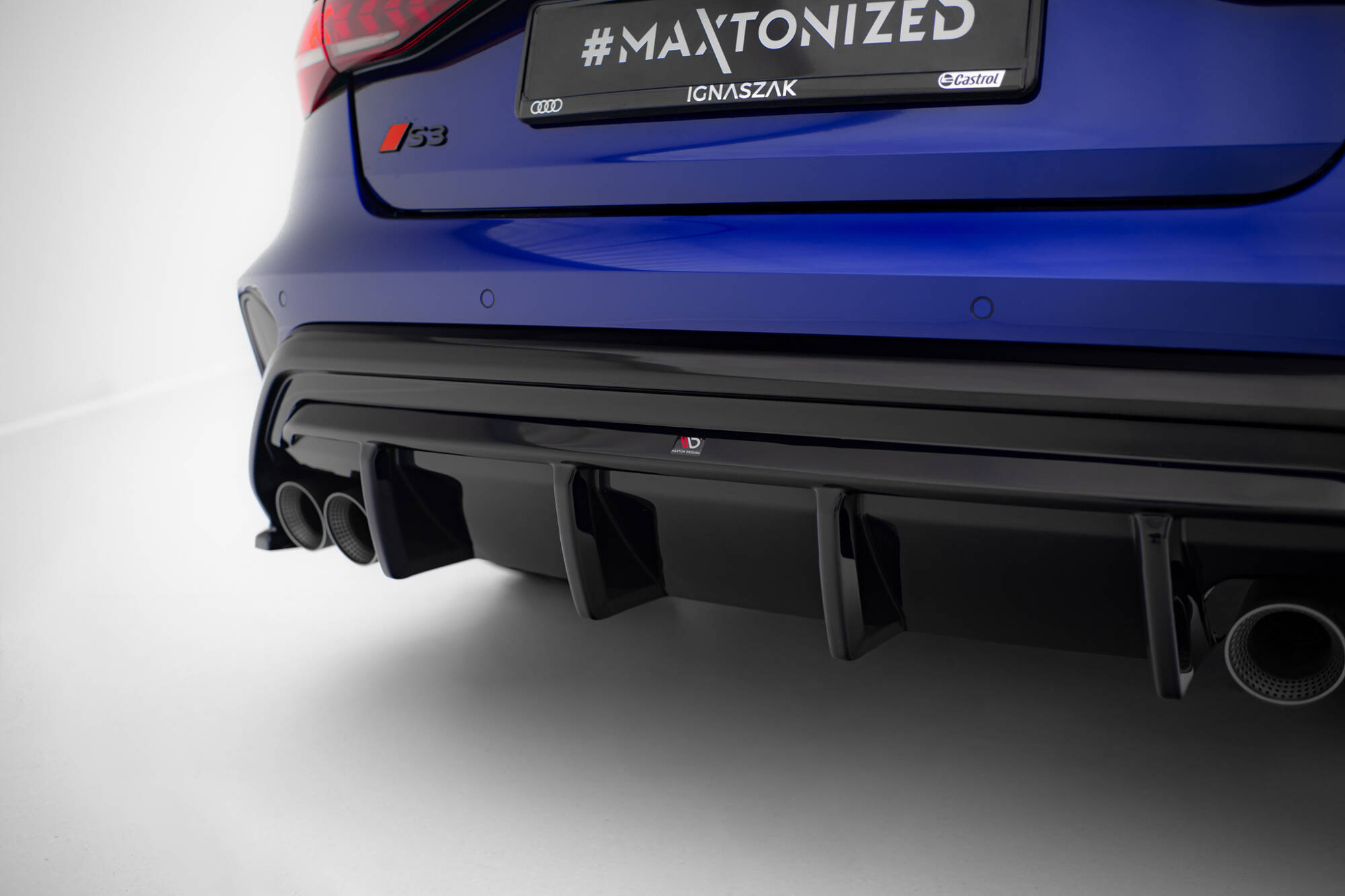 Rear Valance Audi S3 Sedan 8Y Facelift - Image 3