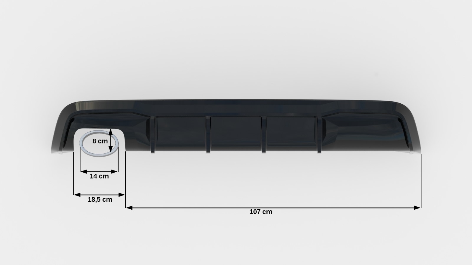 Rear Valance BMW 1 M-Pack E82 - Image 6
