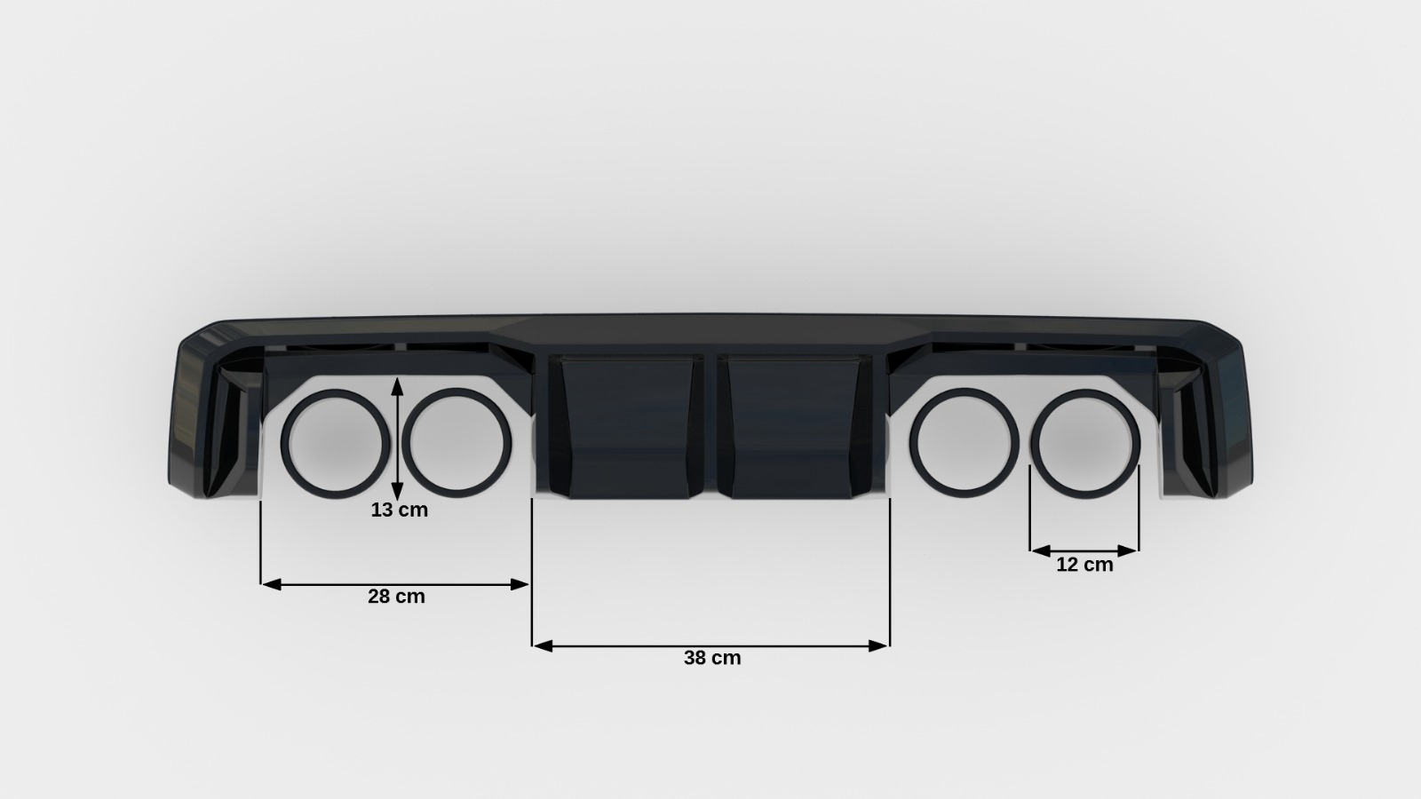 Rear Valance BMW M3 Sedan / Touring G80 / G81 - Image 6