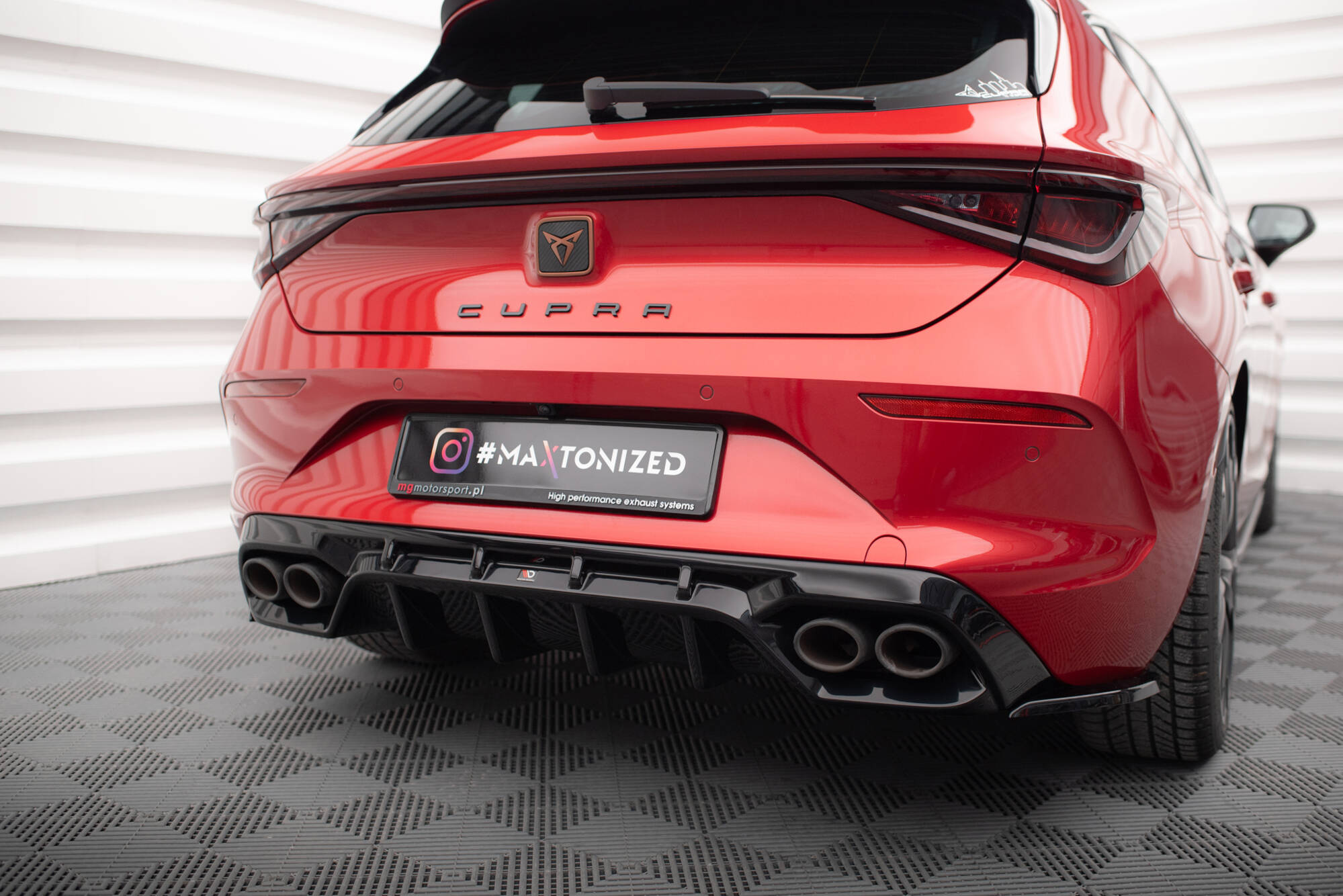 Rear Valance Cupra Leon Hatchback Mk1 - Image 4