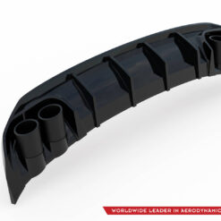 Alternative view of Rear Valance + Exhaust Ends Imitation Audi A3 S-Line Sedan 8Y