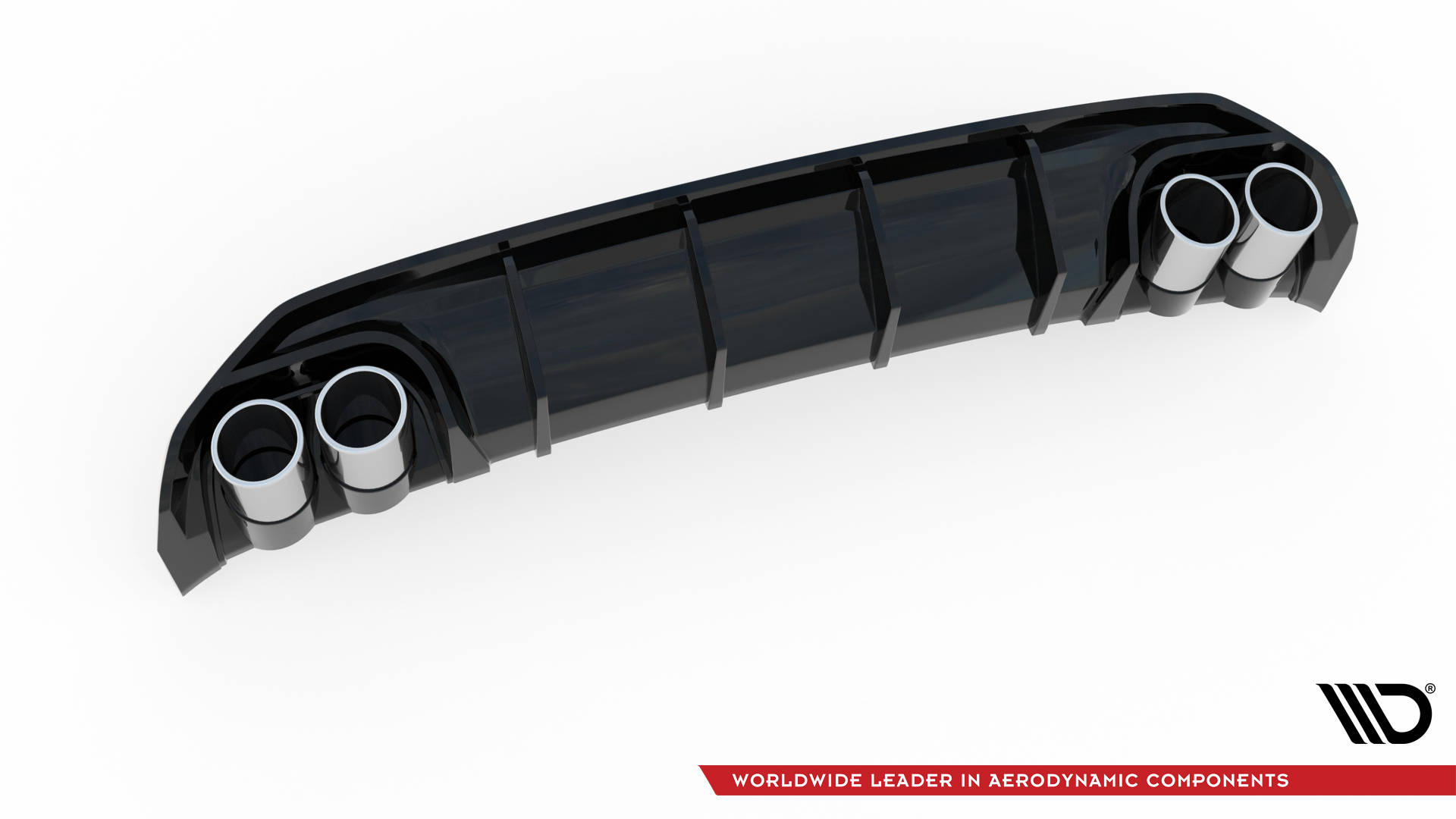 Rear Valance + Exhaust Ends Imitation Audi A3 S-Line Sportback 8Y - Image 8