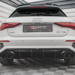 Rear Valance + Exhaust Ends Imitation Audi A3 S-Line Sportback 8Y