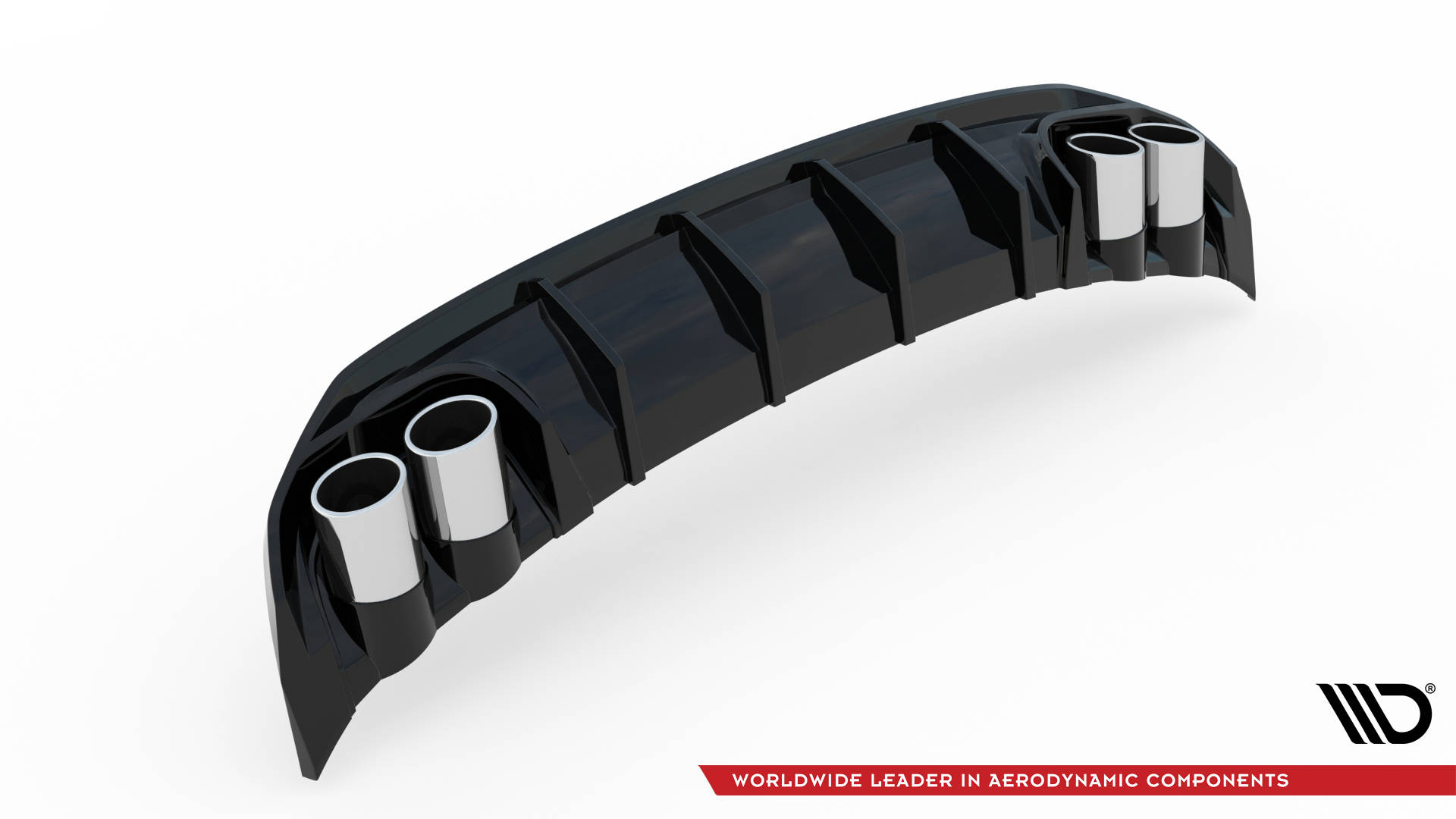Rear Valance + Exhaust Ends Imitation Audi A3 S-Line Sportback 8Y - Image 7