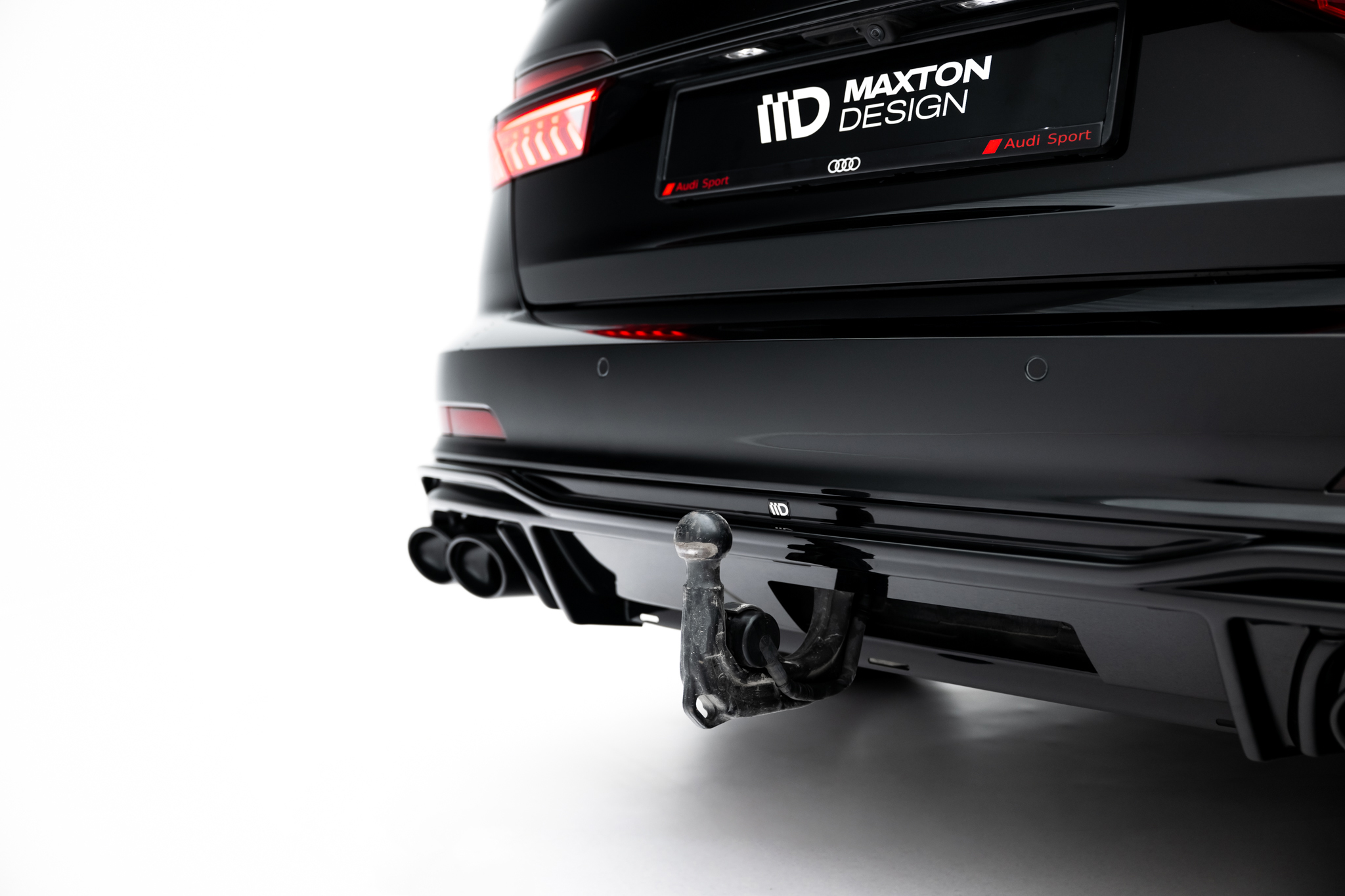 Rear Valance + Exhaust Ends Imitation Audi A6 S-Line / S6 C8 / C8 Facelift - Image 3