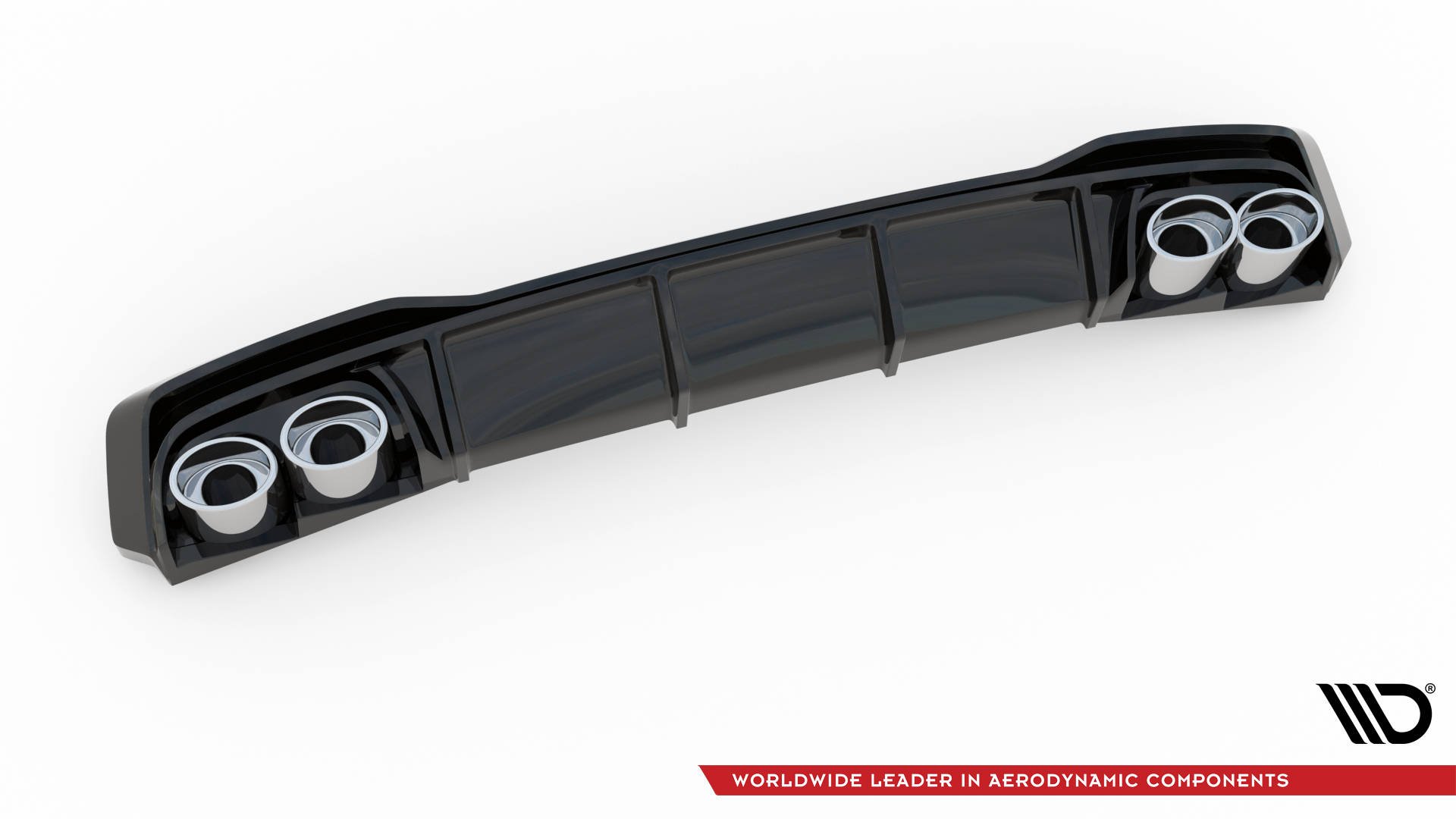 Rear Valance + Exhaust Ends Imitation Audi A7 S-Line C8 / S7 C8 / C8 Facelift / S7 Facelift - Image 7