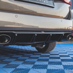 Alternative view of Rear Valance + Exhaust Ends Imitation Peugeot 308 SW Mk2