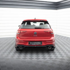 Rear Valance + Exhaust Ends Imitation Volkswagen Golf GTE / R-Line Mk8 / Mk8 Facelift