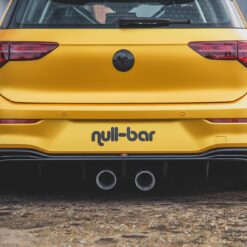Rear Valance (R32 LOOK) with Exhaust Volkswagen Golf Mk8
