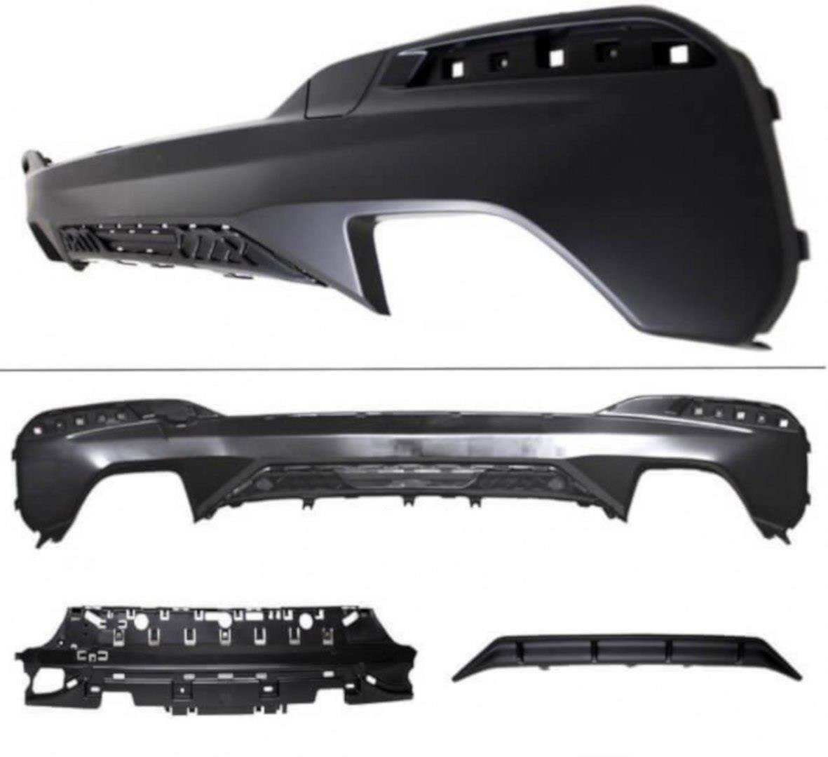 Rear Valance Sport-Performance for BMW 5er G30 G31 with M-Package - Image 2