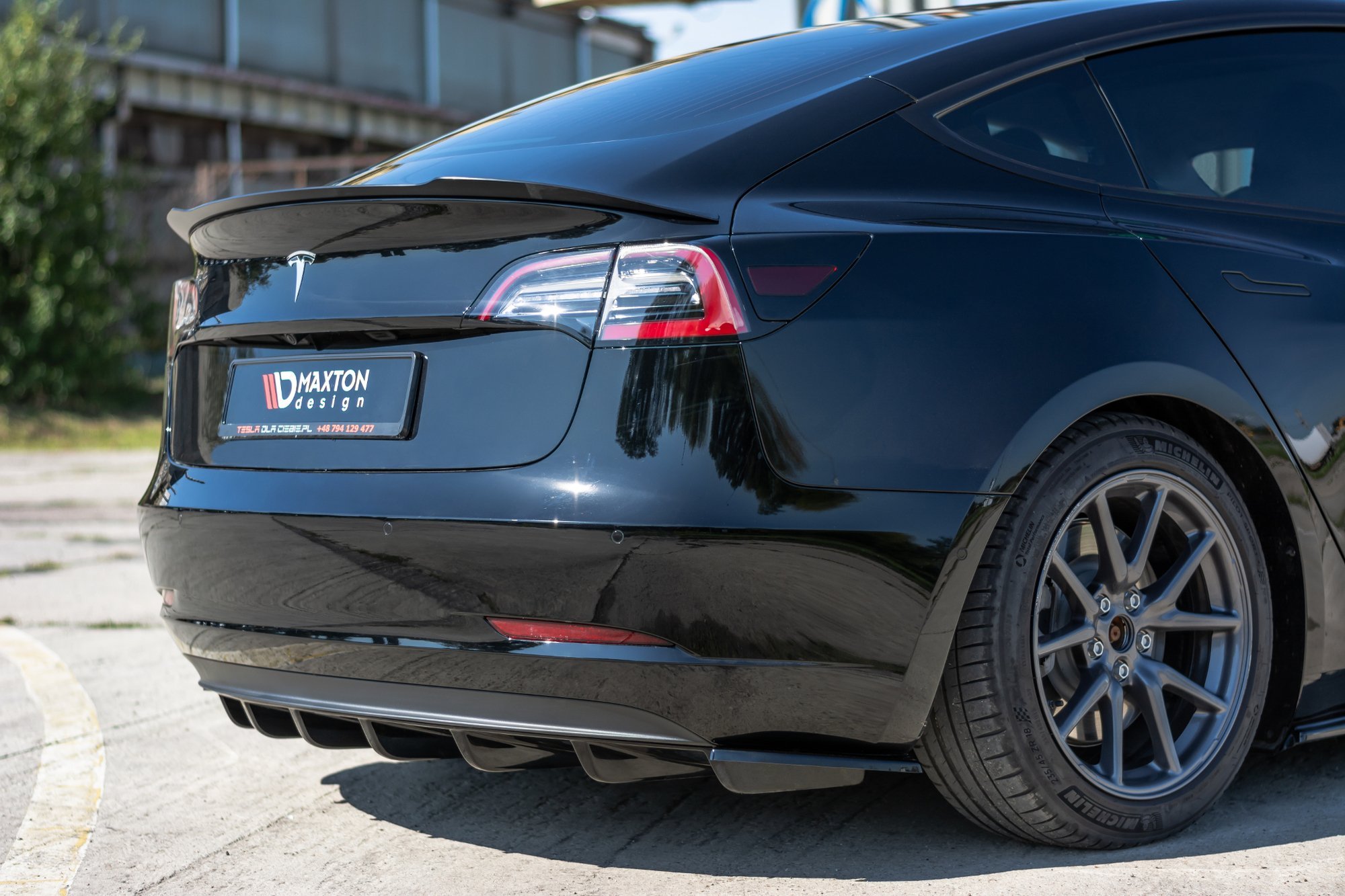 Rear Valance Tesla Model 3 - Image 2