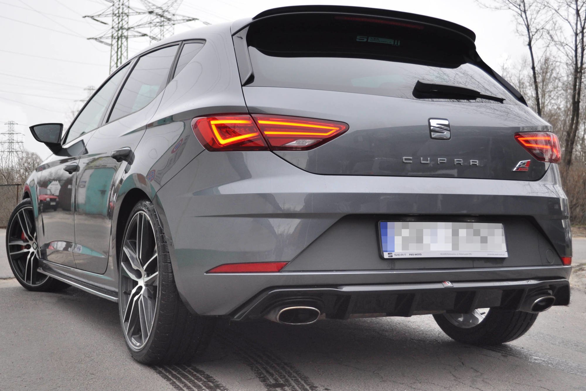 Rear Valance V.1 Seat Leon Cupra Mk3 FL Hatchback - Image 3