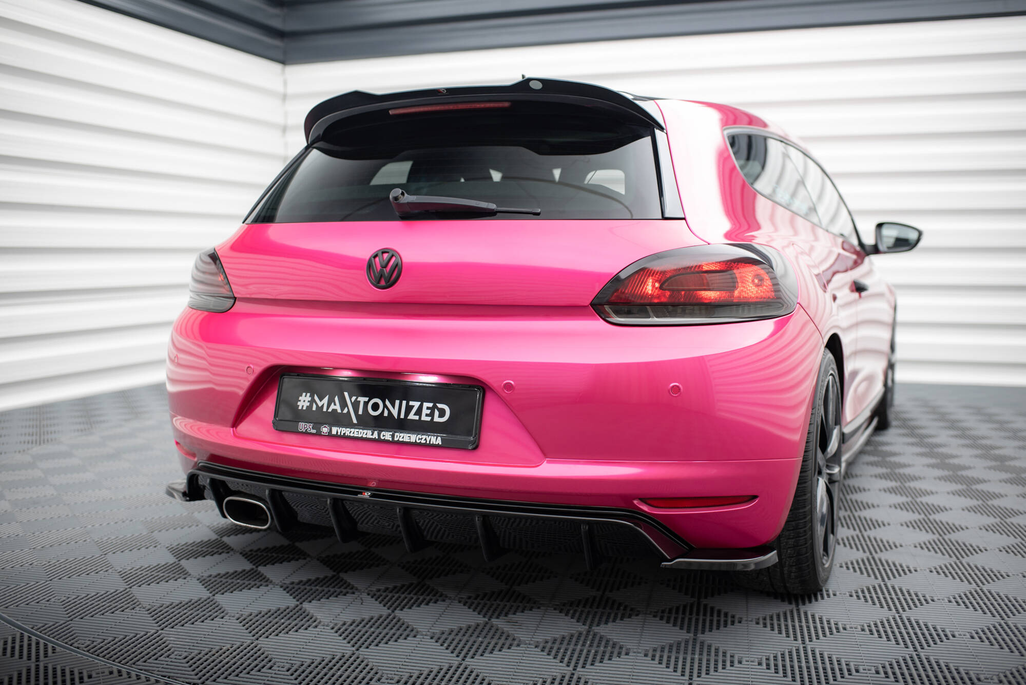 Rear Valance V.1 Volkswagen Scirocco Mk3 - Image 2
