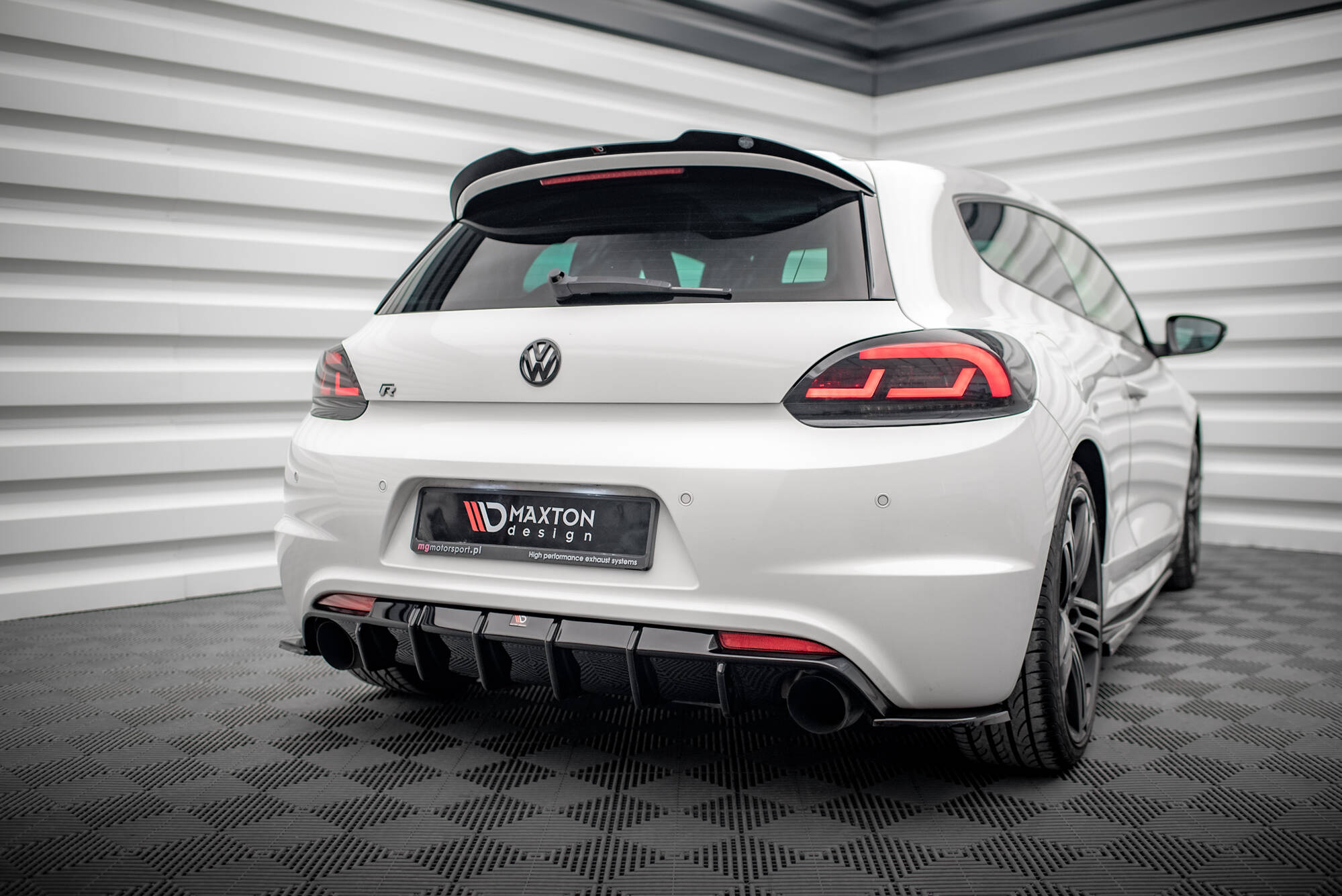 Rear Valance V.1 Volkswagen Scirocco R Mk3 - Image 3