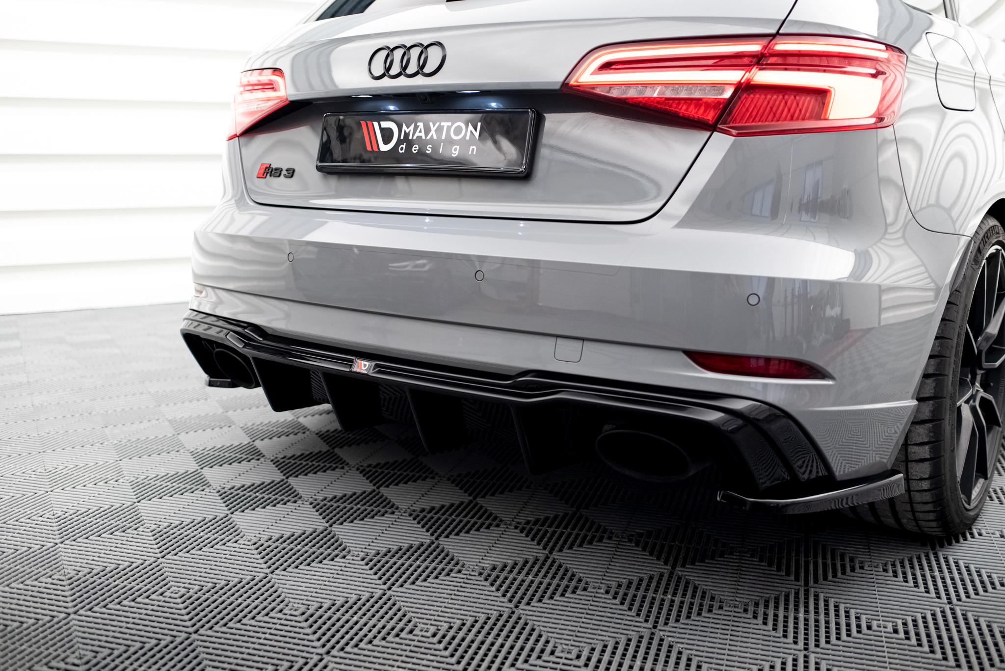 Rear Valance V.2 Audi RS3 8V Sportback Facelift - Image 3