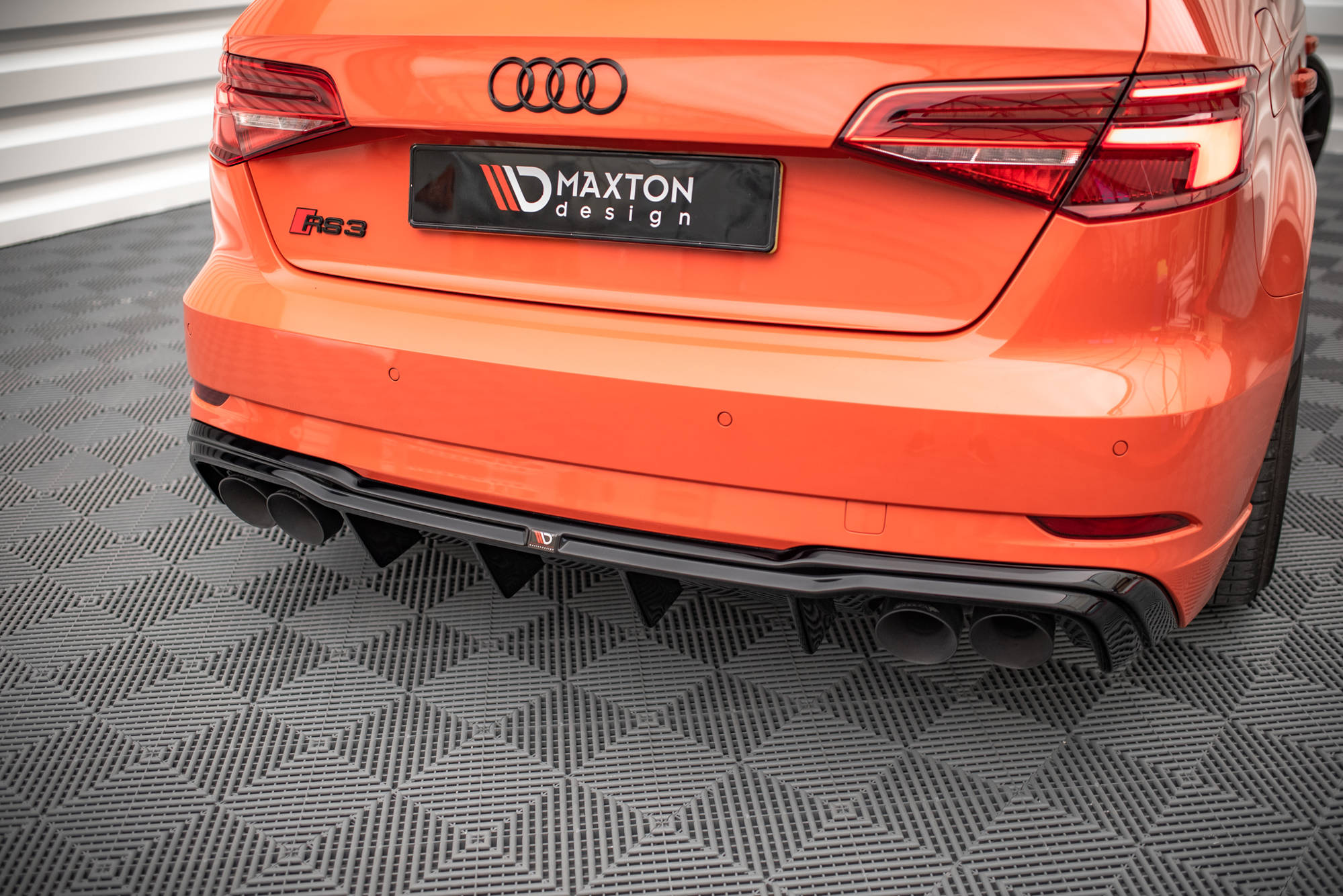 Rear Valance V.2 Audi RS3 Sportback 8V Facelift