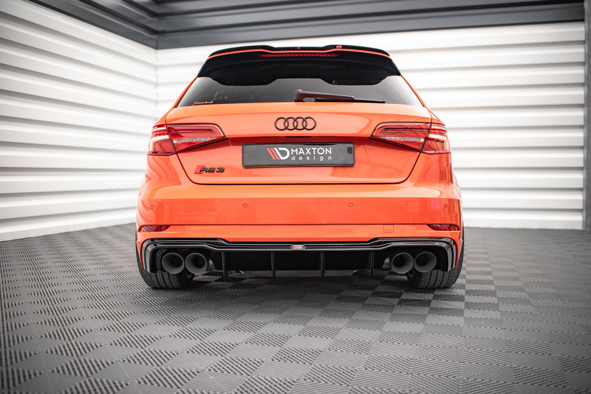 Rear Valance V.2 Audi RS3 Sportback 8V Facelift - Image 4