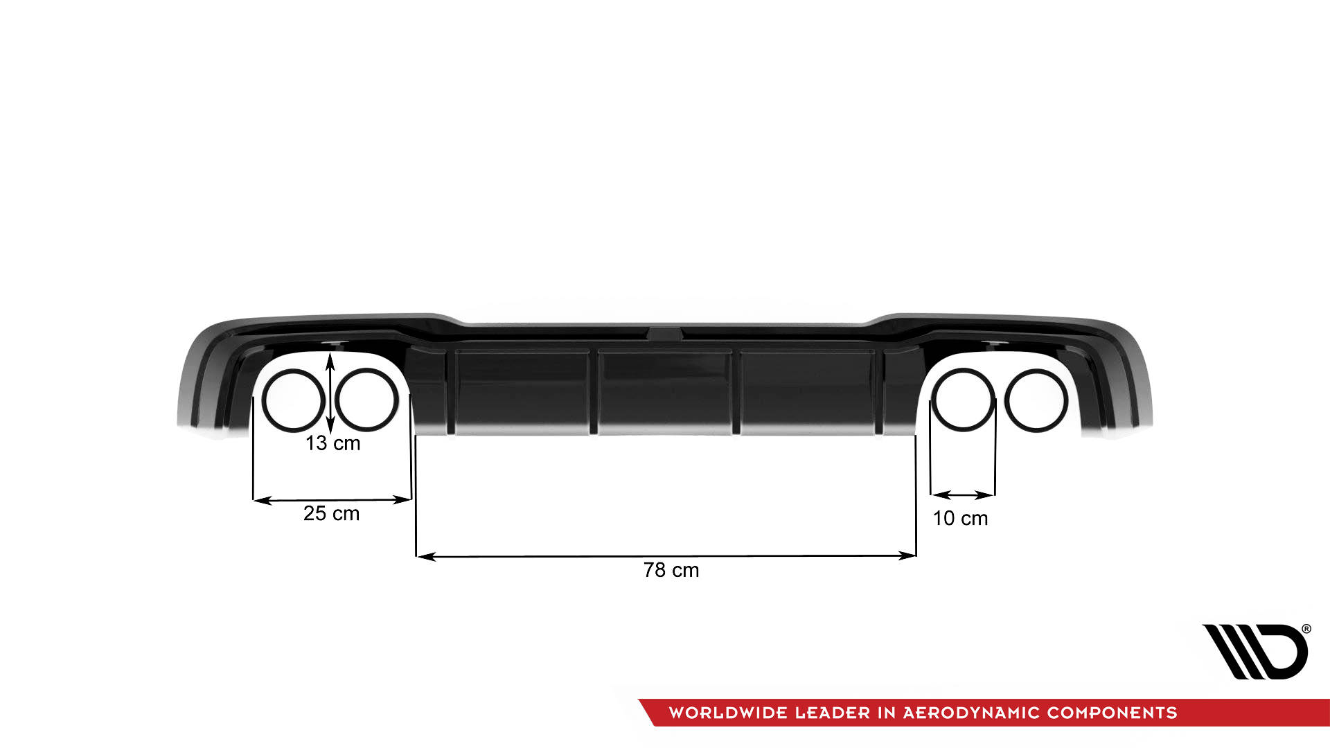 Rear Valance V.2 Audi RS3 Sportback 8V Facelift - Image 5