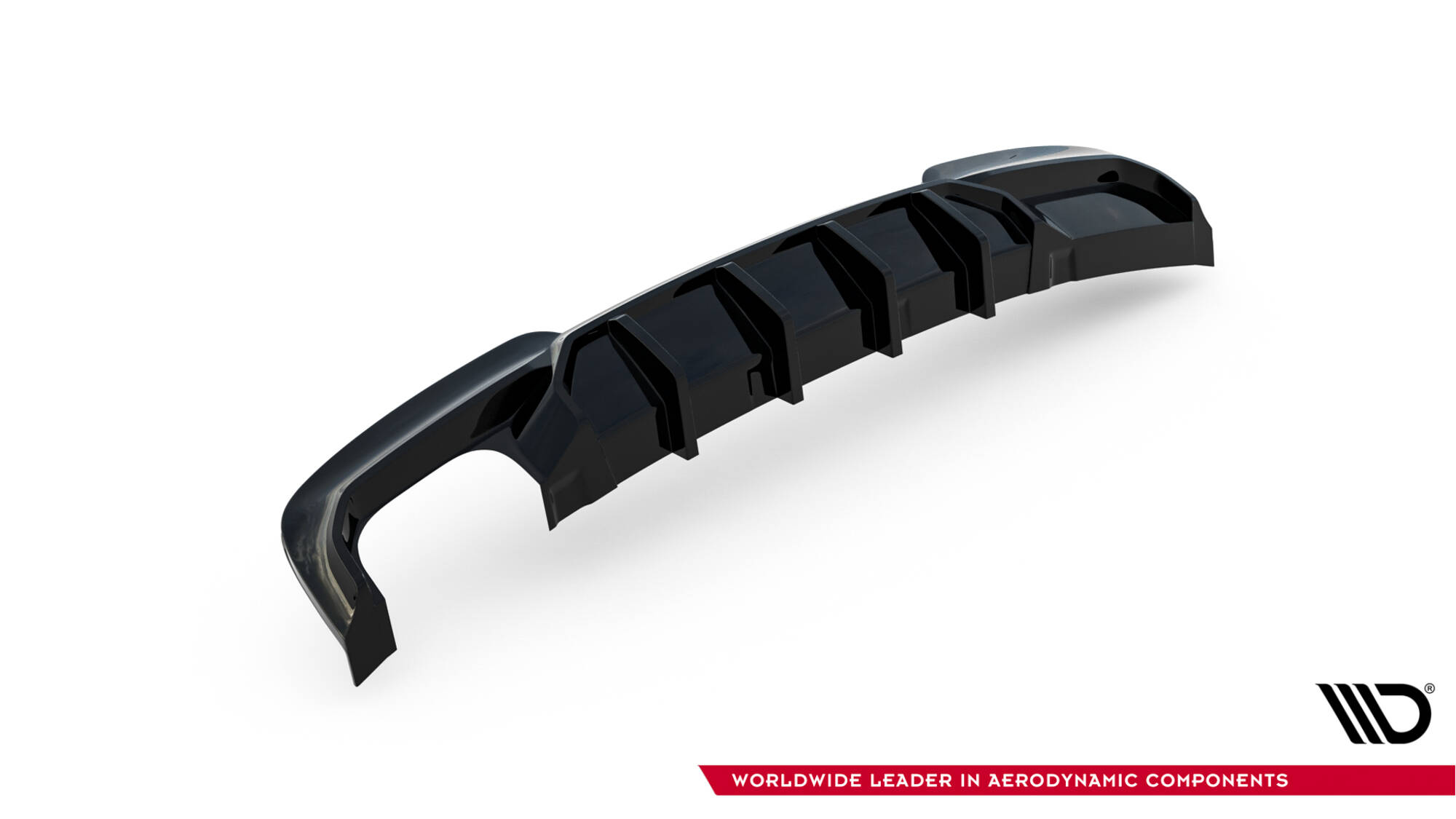 Rear Valance V.2 BMW 5 M-Pack F10 / F11 (Version with double exhaust on one side) - Image 5