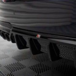 Alternative view of Rear Valance V.2 BMW 5 M-Pack F10 / F11 (Version with two double exhausts)