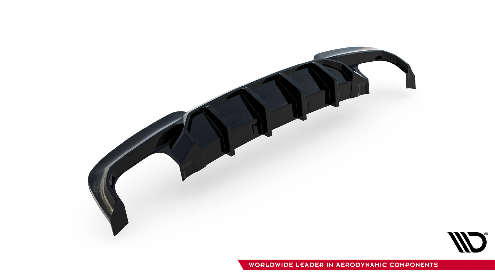 Rear Valance V.2 BMW 5 M-Pack F10 / F11 (Version with two double exhausts) - Image 5
