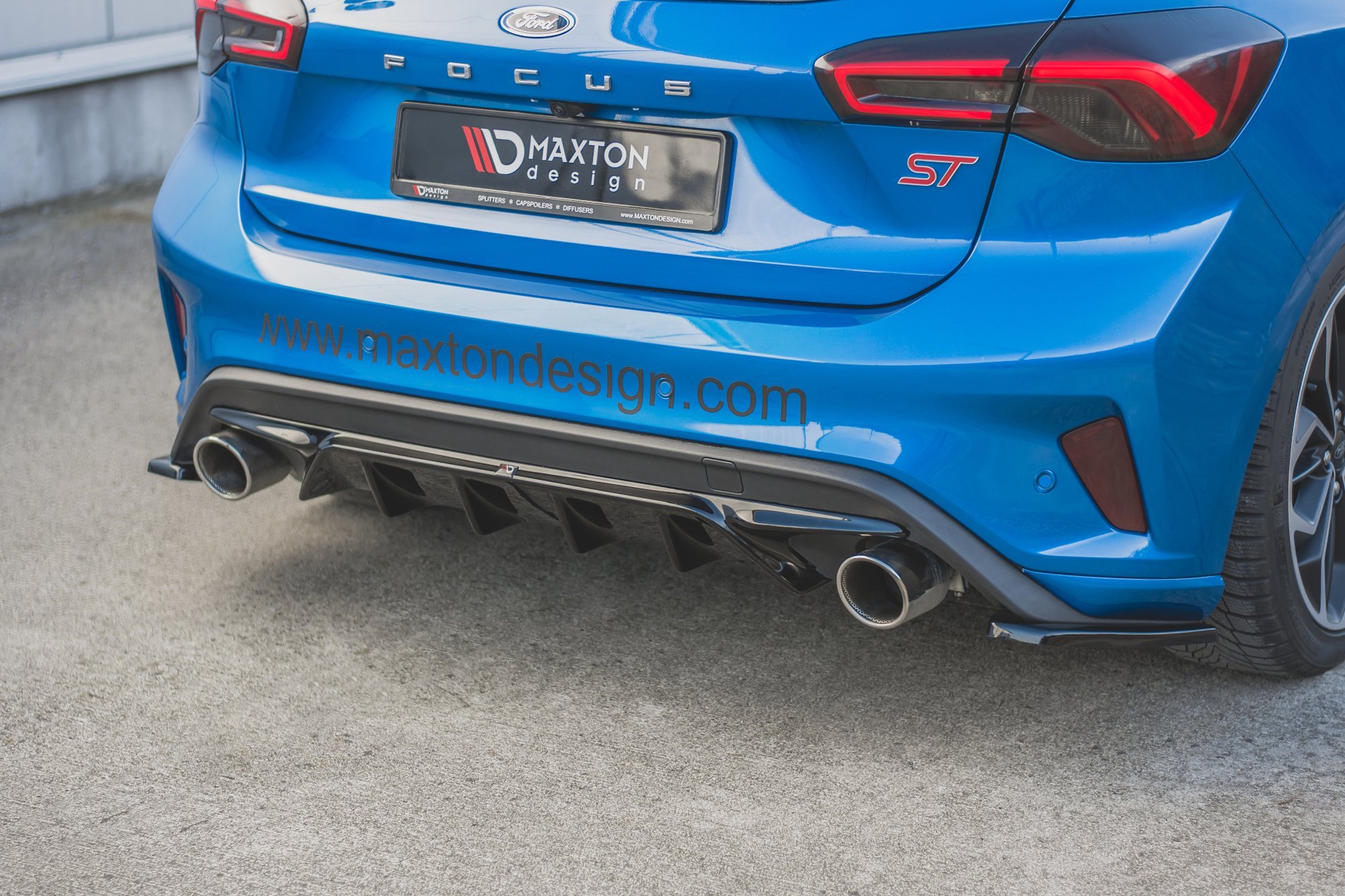 Rear Valance V.2 Ford Focus Hatchback ST Mk4 - Image 6