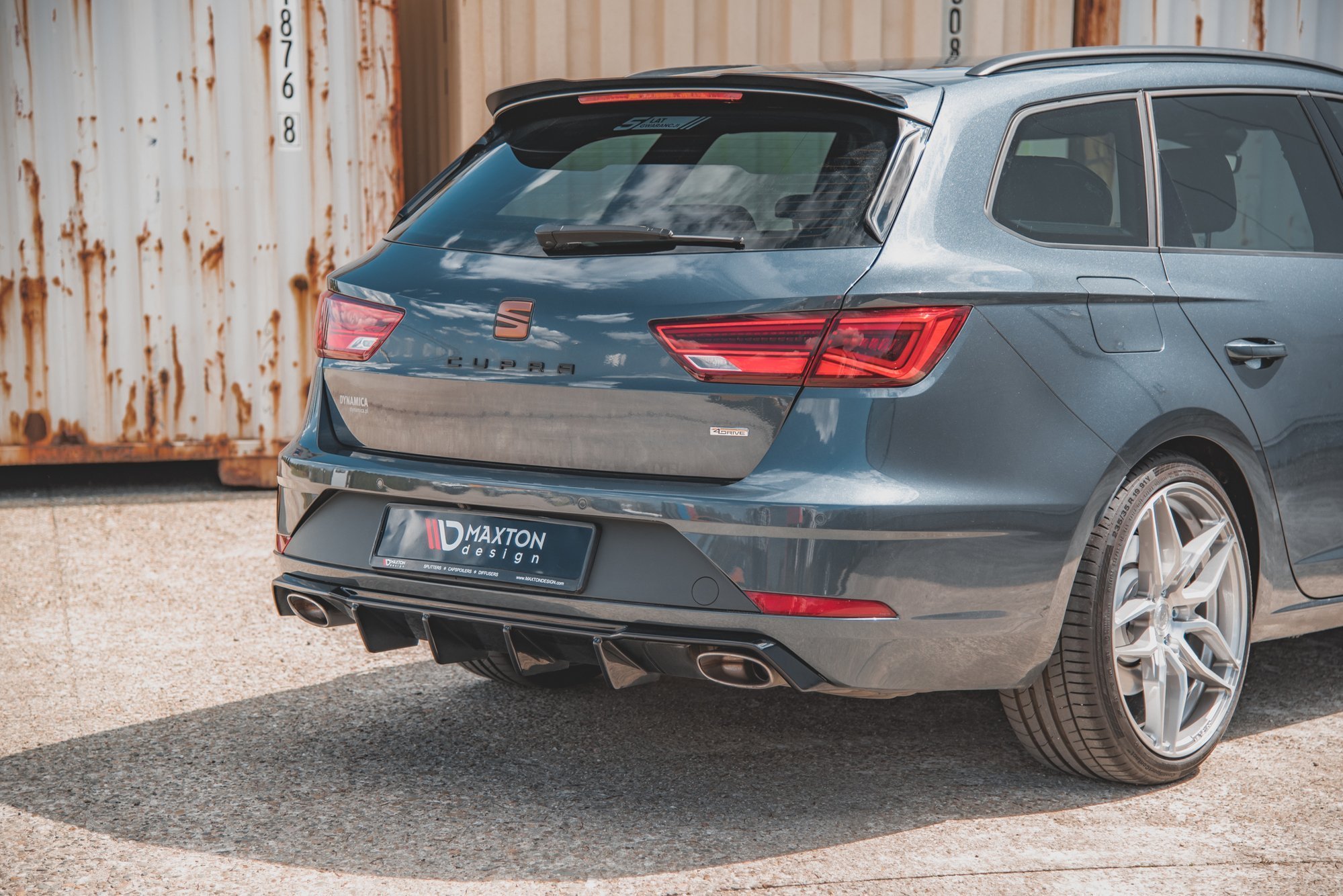 Rear Valance V.2 Seat Leon Cupra ST Mk3 FL - Image 5