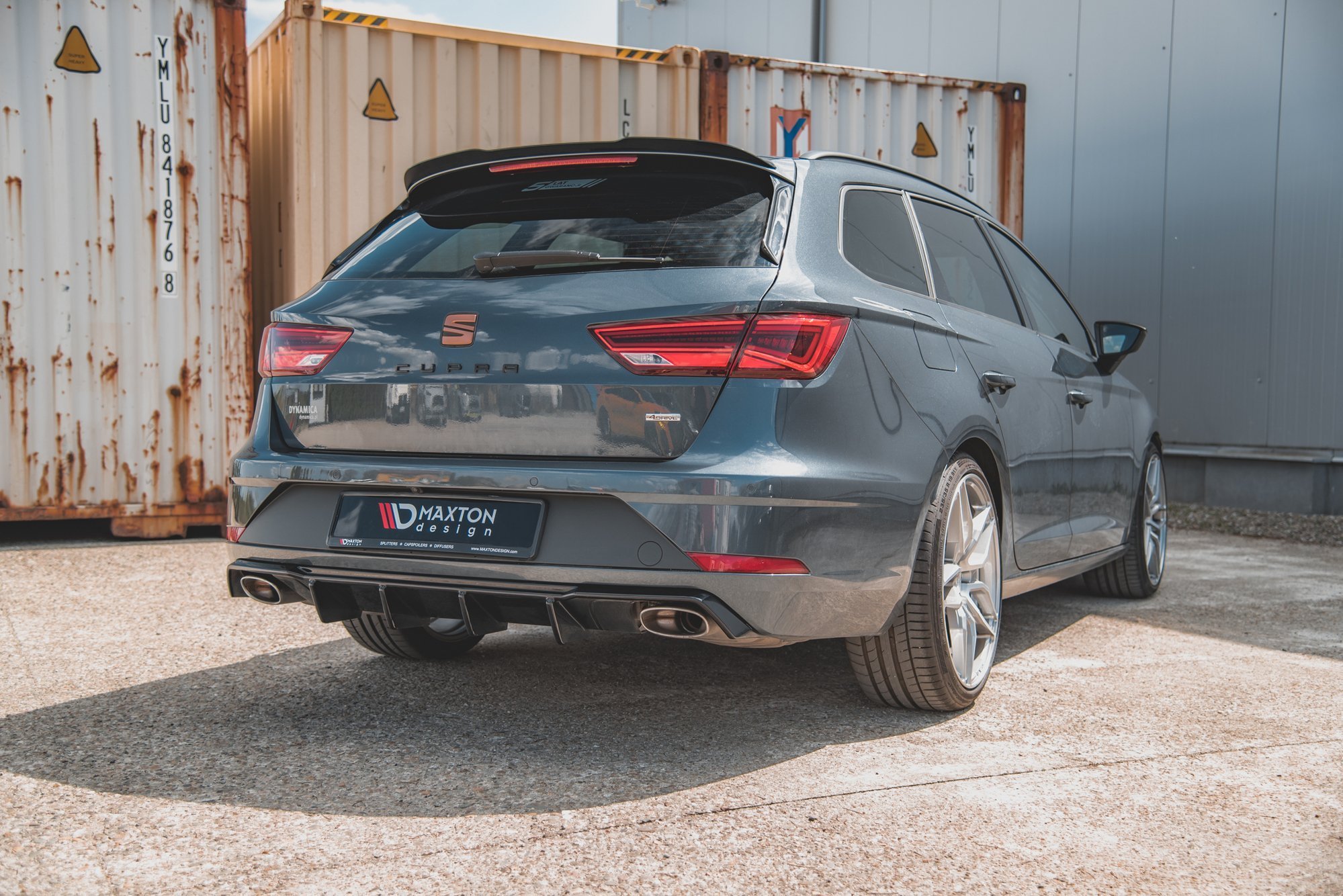 Rear Valance V.2 Seat Leon Cupra ST Mk3 FL - Image 4