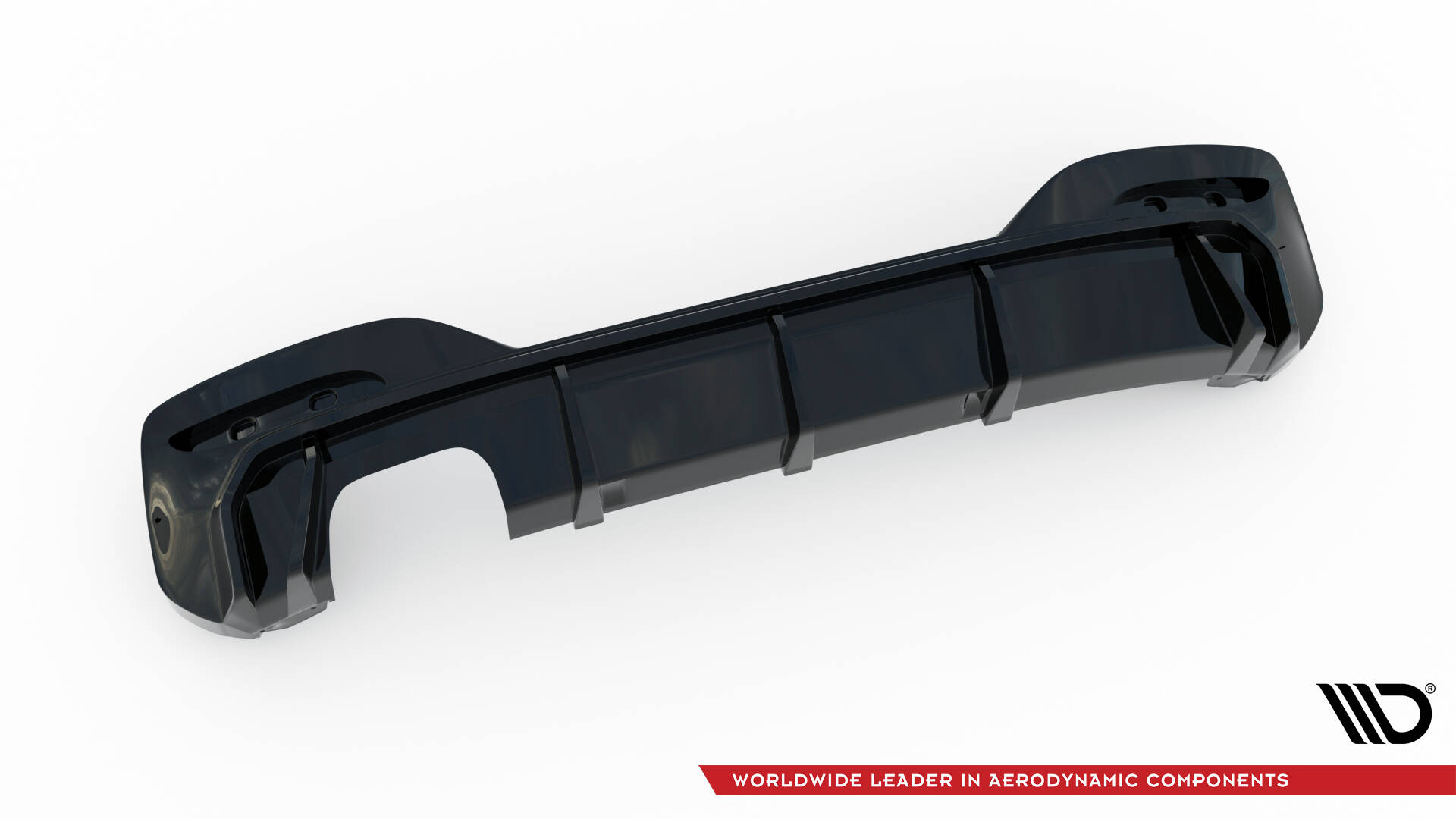 Rear Valance V.3 BMW 1 M-Pack F20 Facelift (Single side dual exhaust version) - Image 5
