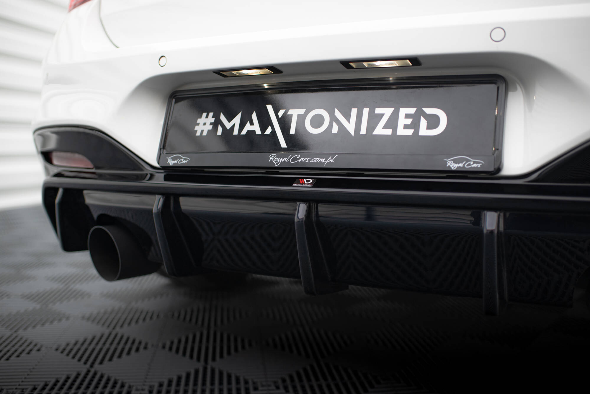 Rear Valance V.3 BMW 1 M-Pack F20 Facelift (Version with single exhaust on one side) - Image 4
