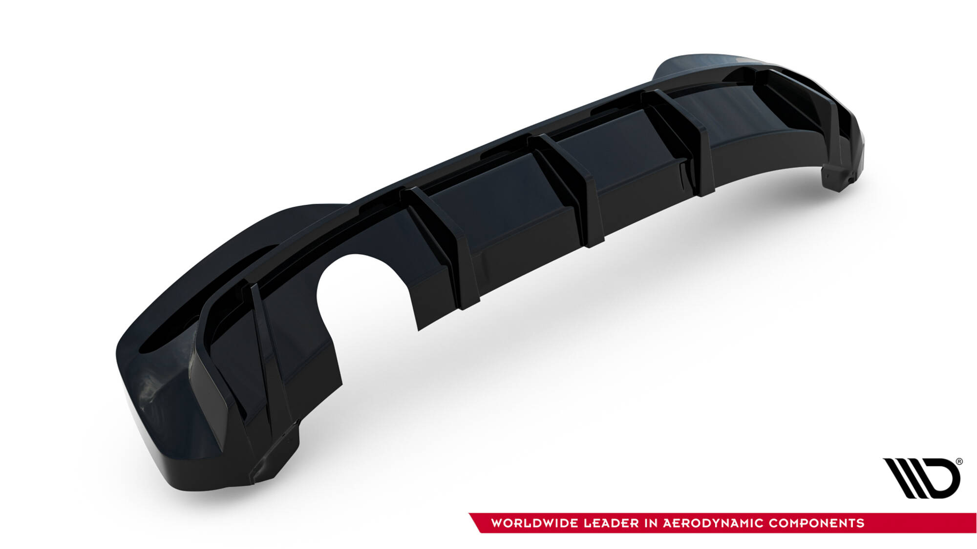 Rear Valance V.3 BMW 1 M-Pack F20 Facelift (Version with single exhaust on one side) - Image 5