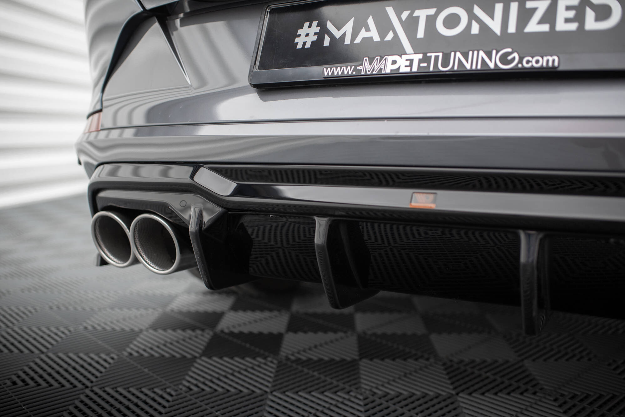 Rear Valance V.3 + Exhaust Ends Imitation Cupra Formentor Mk1 - Image 3