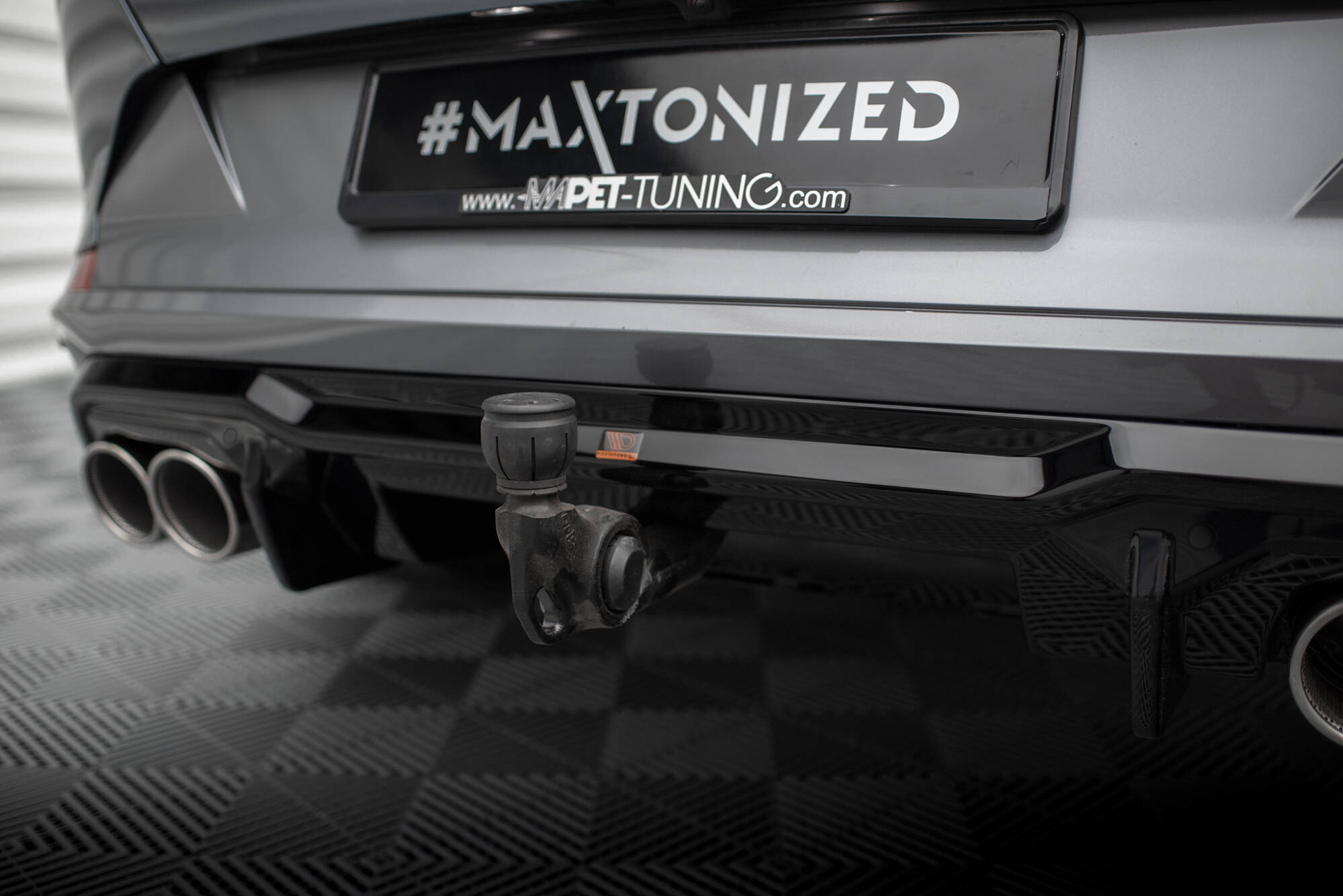 Rear Valance V.3 + Exhaust Ends Imitation Cupra Formentor Mk1 - Image 7