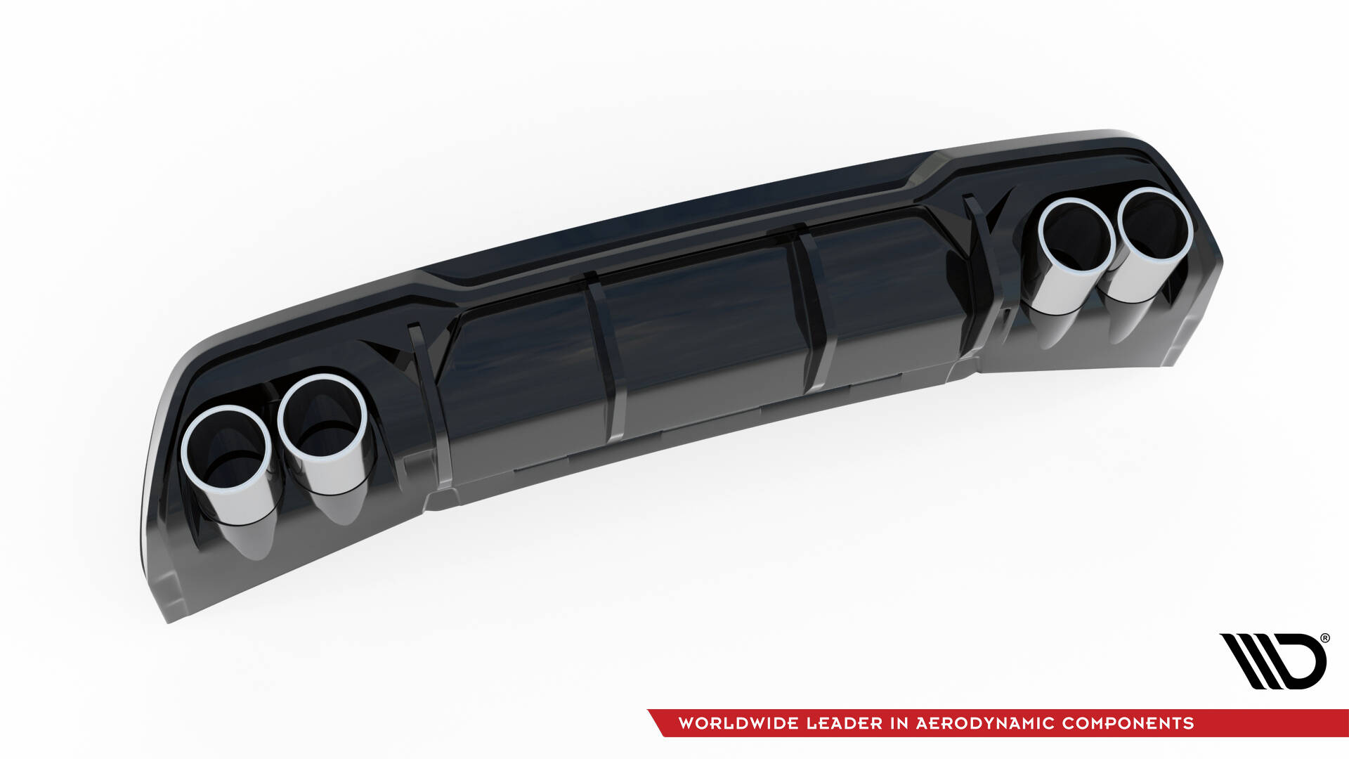 Rear Valance V.3 + Exhaust Ends Imitation Cupra Formentor Mk1 Facelift - Image 7