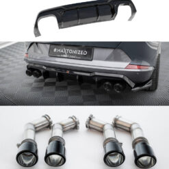 Rear Valance V.3 + Exhaust Tips Cupra Formentor VZ Mk1 / Mk1 Facelift