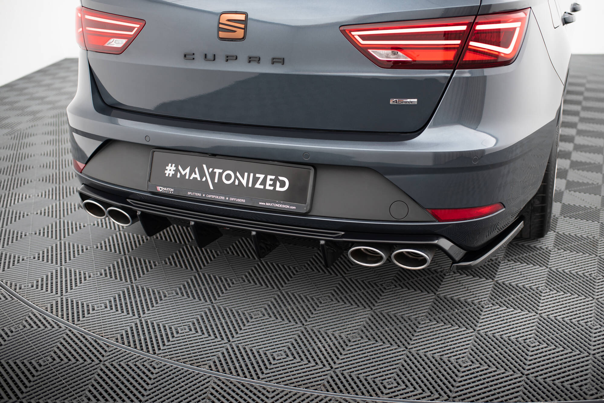 Rear Valance V.3 Seat Leon Cupra ST Mk3 FL - Image 2