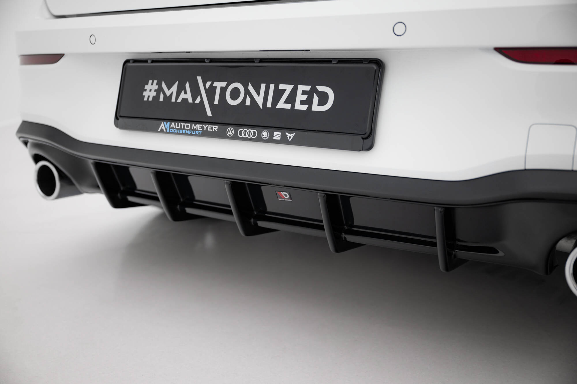 Rear Valance V.3 Volkswagen Golf GTI Mk8 - Image 3