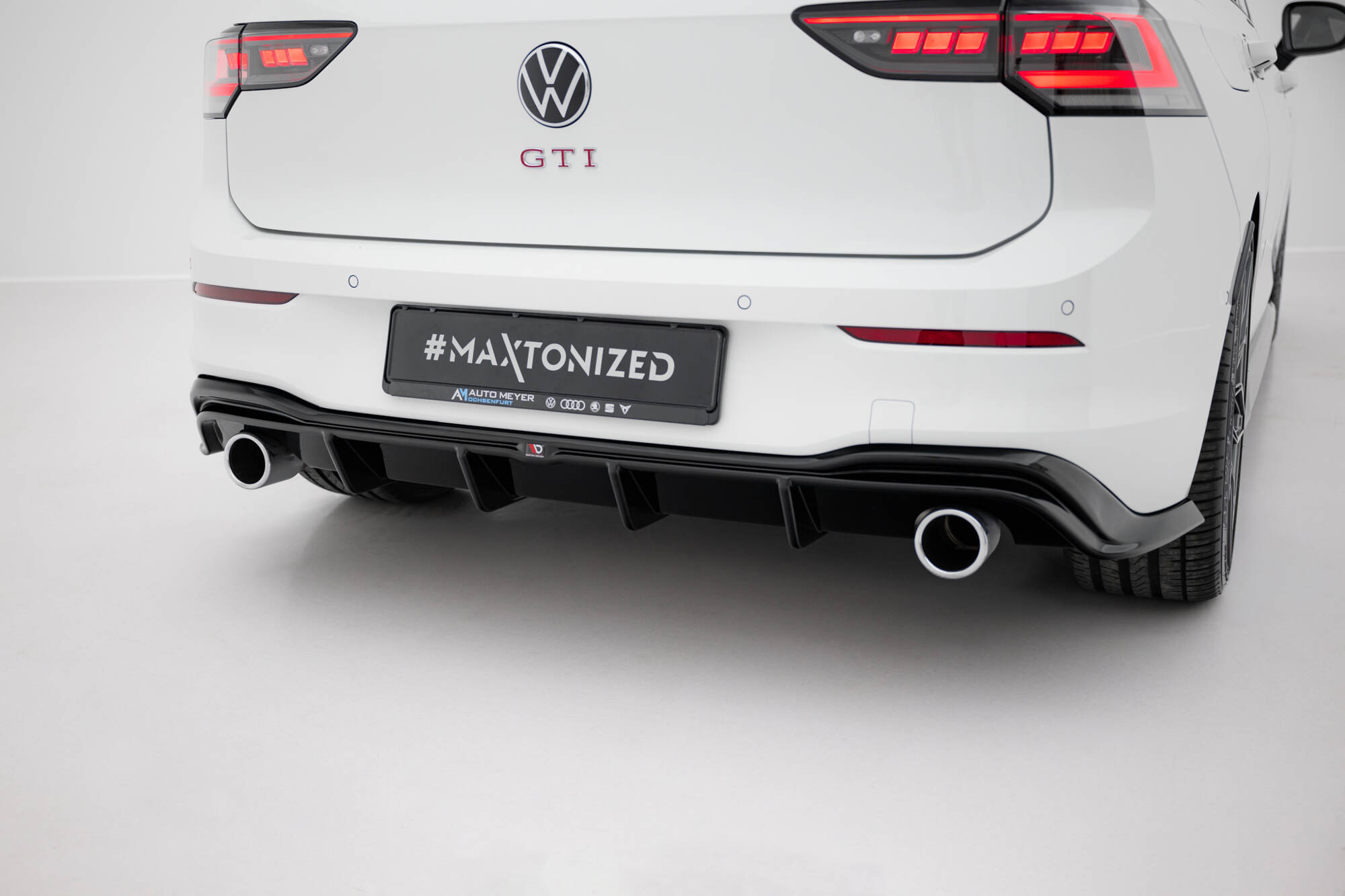 Rear Valance V.4 Volkswagen Golf GTI Mk8 - Image 2