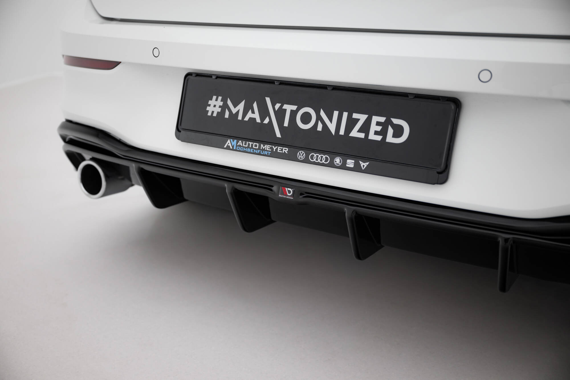 Rear Valance V.4 Volkswagen Golf GTI Mk8 - Image 3