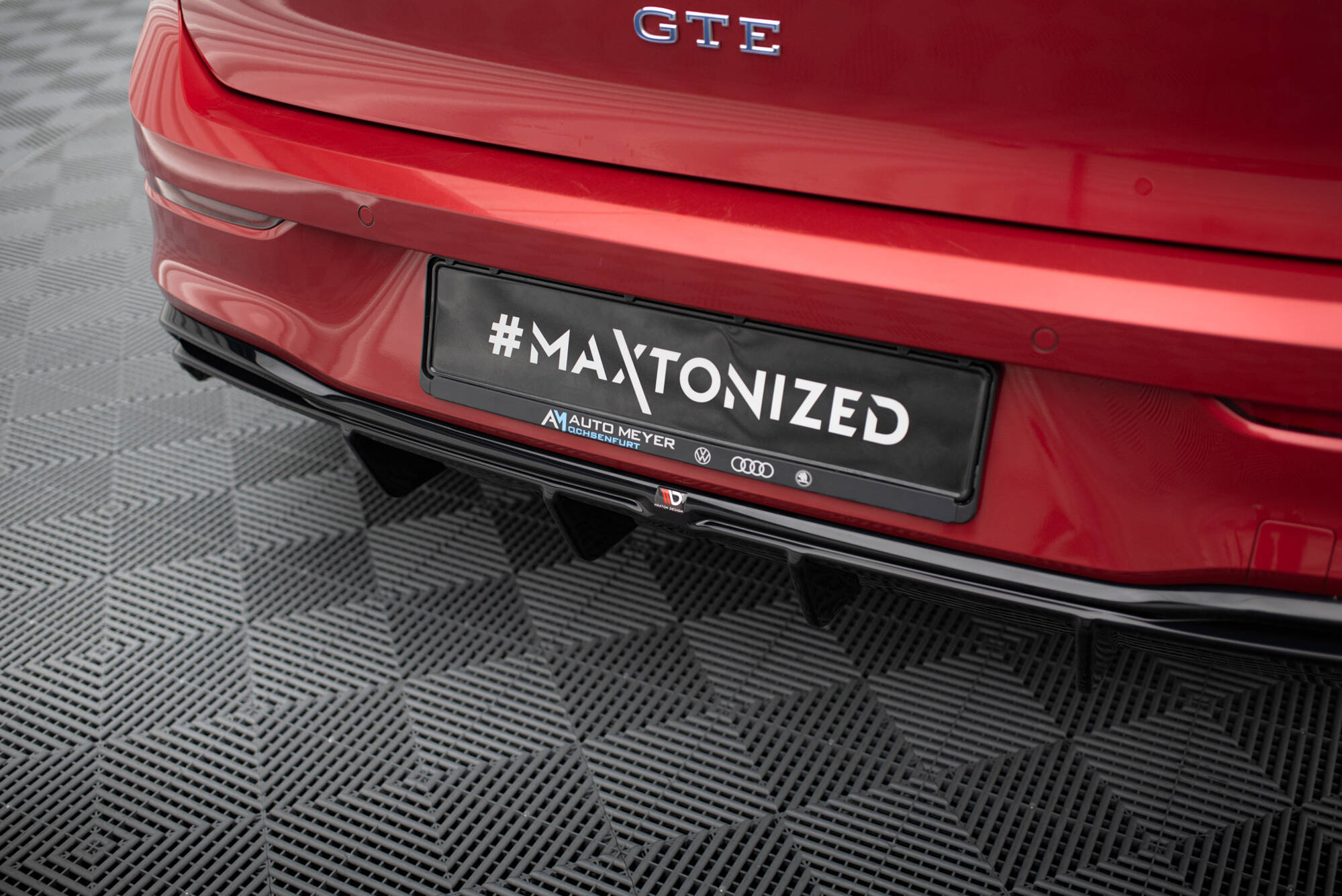 Rear Valance Volkswagen Golf GTE / R-Line Mk8 / Mk8 Facelift - Image 3