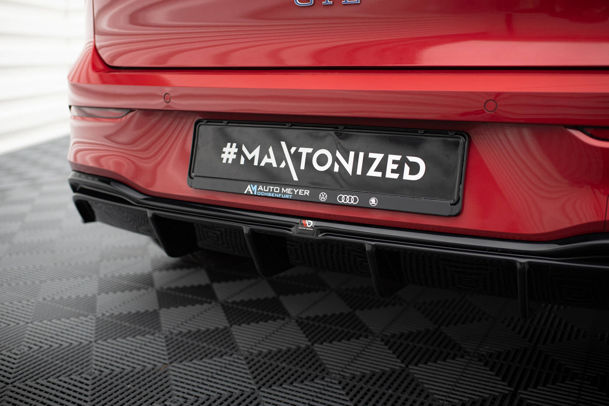 Rear Valance Volkswagen Golf GTE / R-Line Mk8 / Mk8 Facelift - Image 4