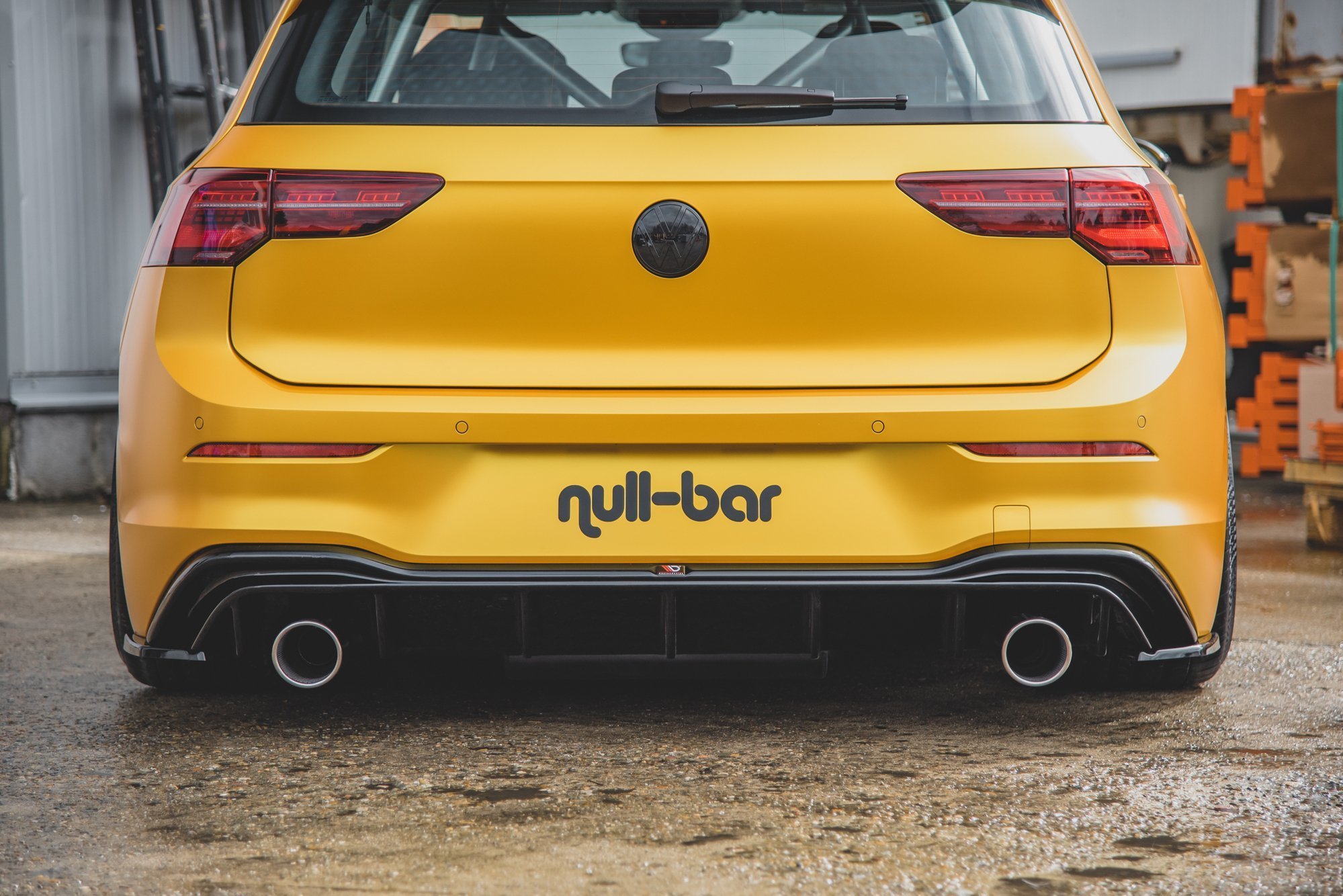 Rear Valance Volkswagen Golf Mk8 (GTI Look) - Image 5
