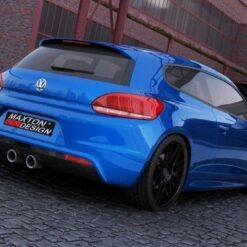 Rear valance VW Scirocco III R with 2 exhaust holes