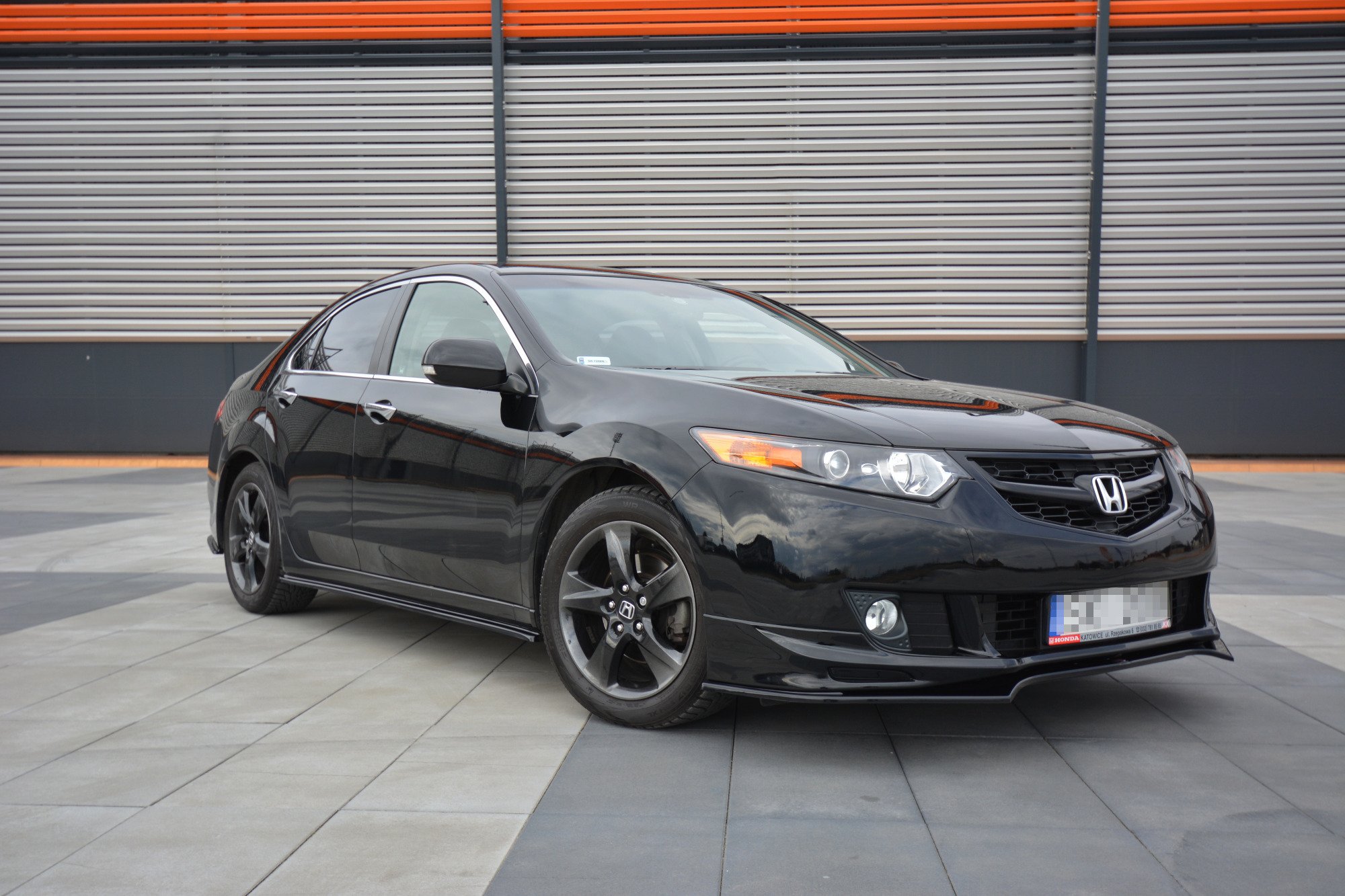 SIDE SKIRTS DIFFUSERS HONDA ACCORD MK8. (CU-SERIES) PREFACE SEDAN - Image 4