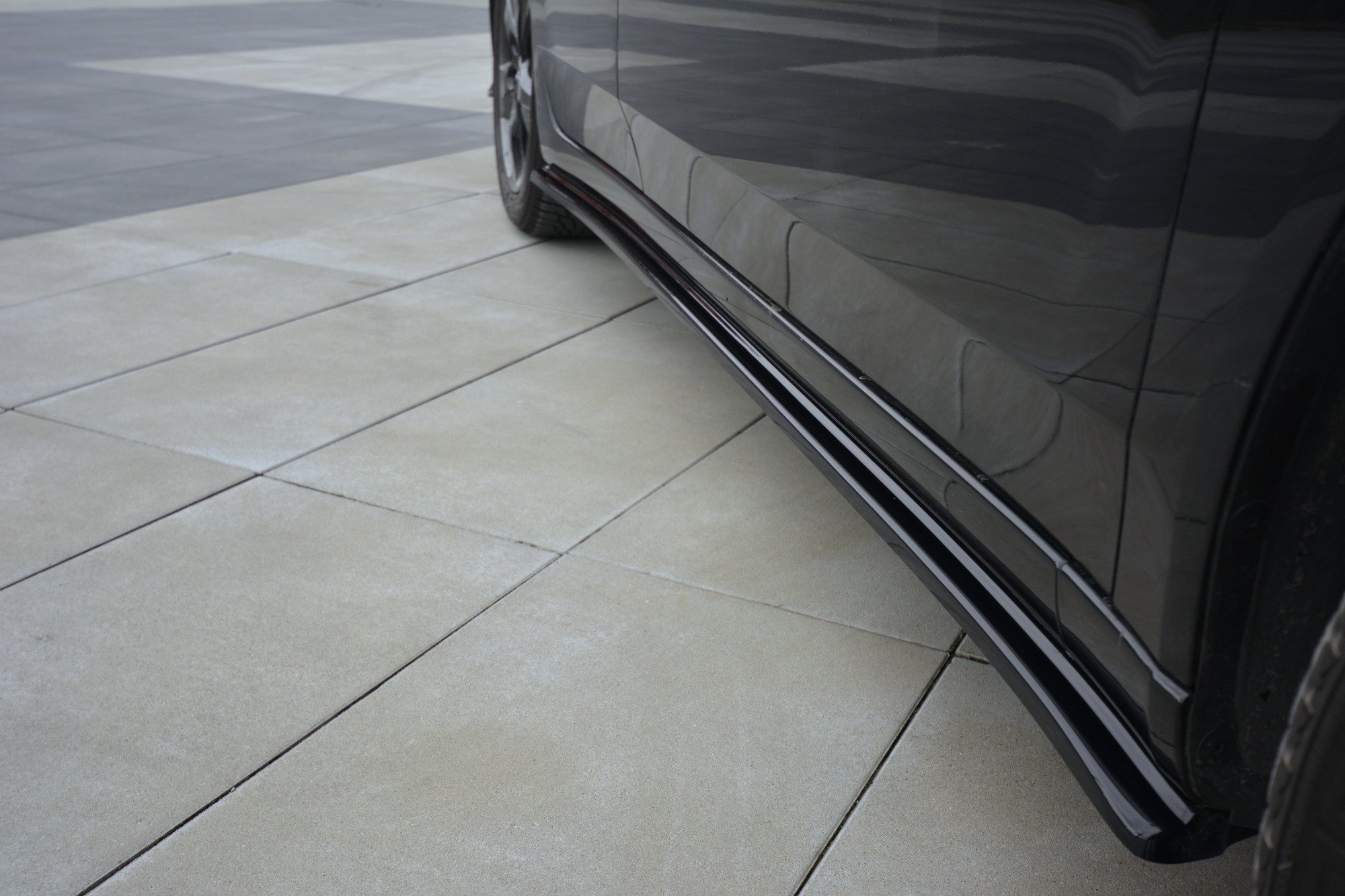 SIDE SKIRTS DIFFUSERS HONDA ACCORD MK8. (CU-SERIES) PREFACE SEDAN - Image 2