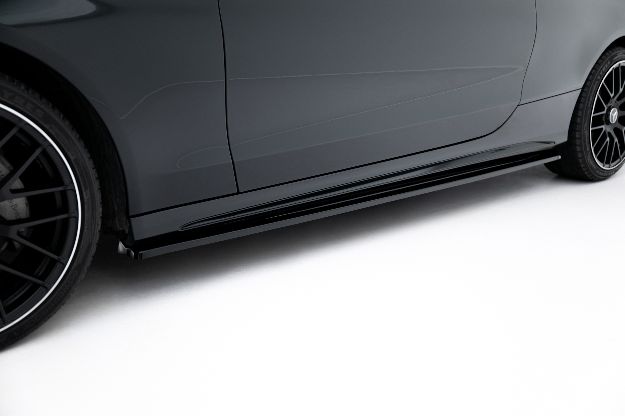 SIDE SKIRTS DIFFUSERS MERCEDES- BENZ C-CLASS W205 COUPE AMG-LINE