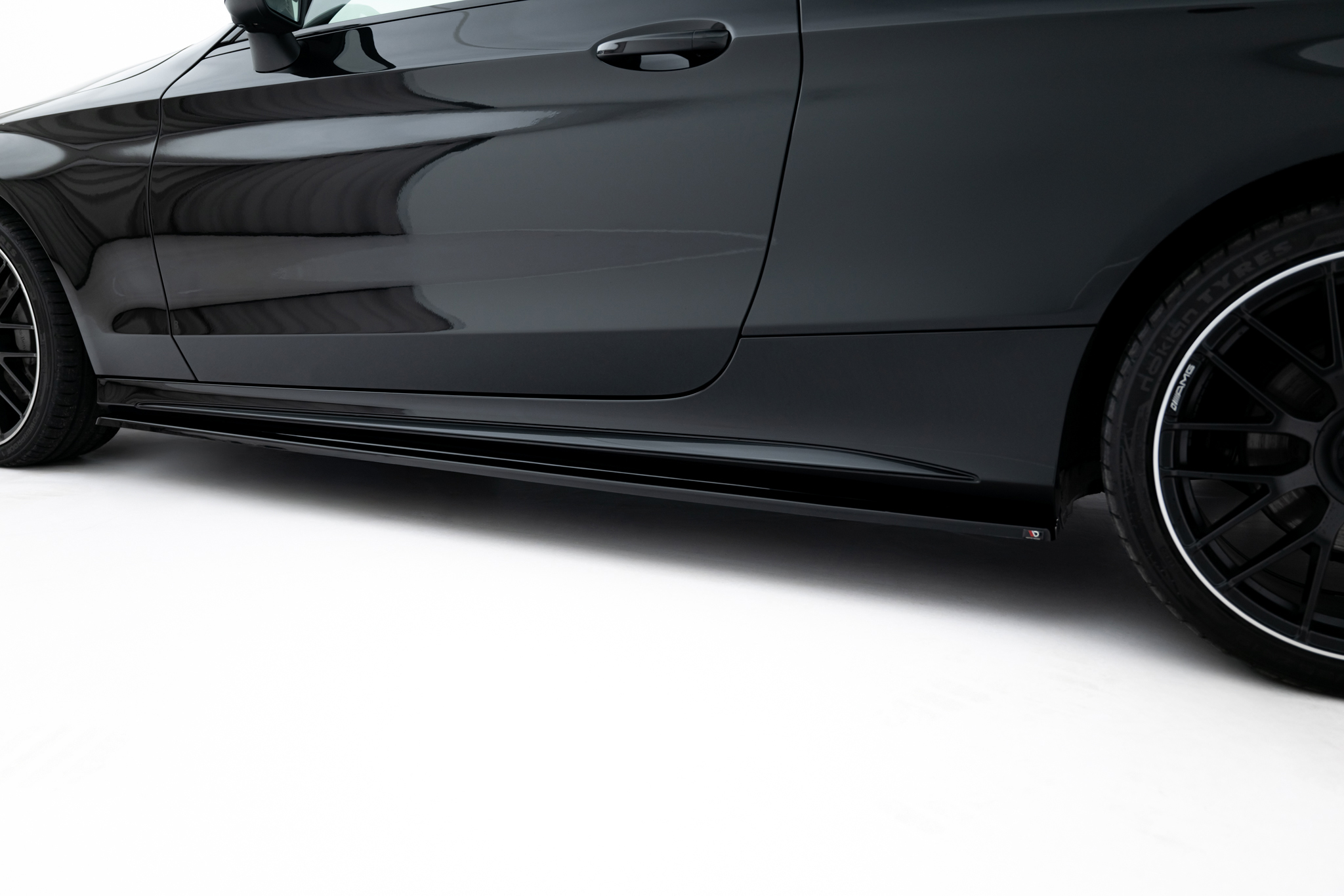 SIDE SKIRTS DIFFUSERS MERCEDES- BENZ C-CLASS W205 COUPE AMG-LINE - Image 3