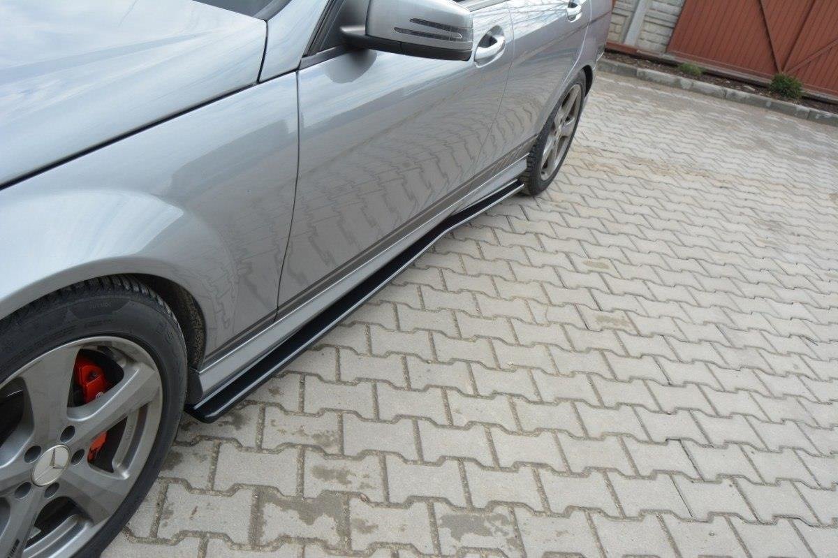 SIDE SKIRTS DIFFUSERS Mercedes-Benz C Sedan / Estate AMG-Line W204 / S204 - Image 2